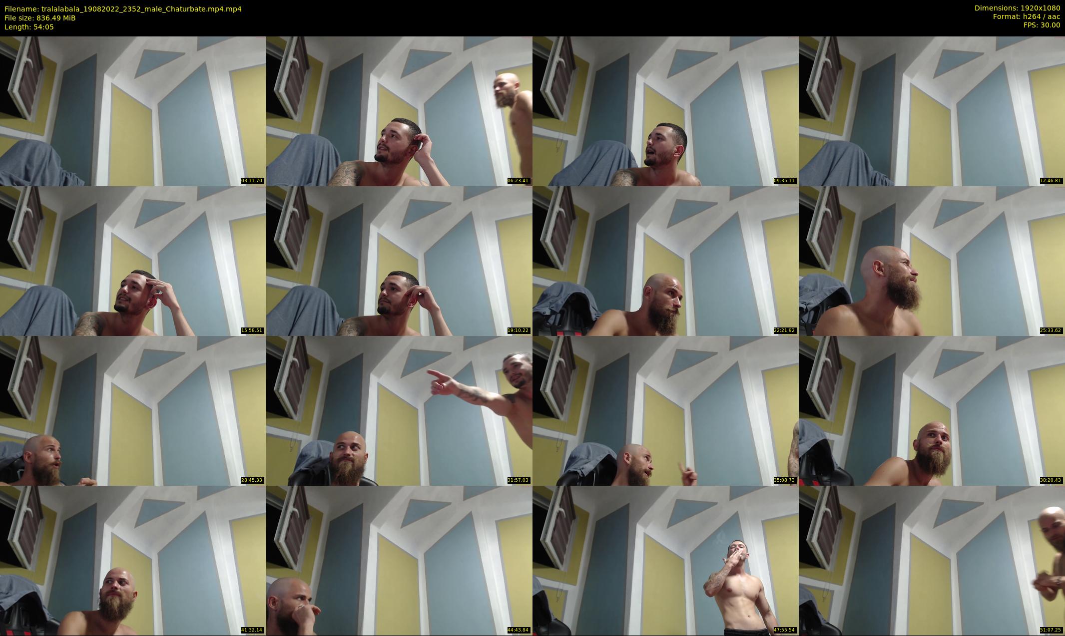 tralalabala — 55 minute Chaturbate male cam show recording, 1080p, Aug 19, 2022