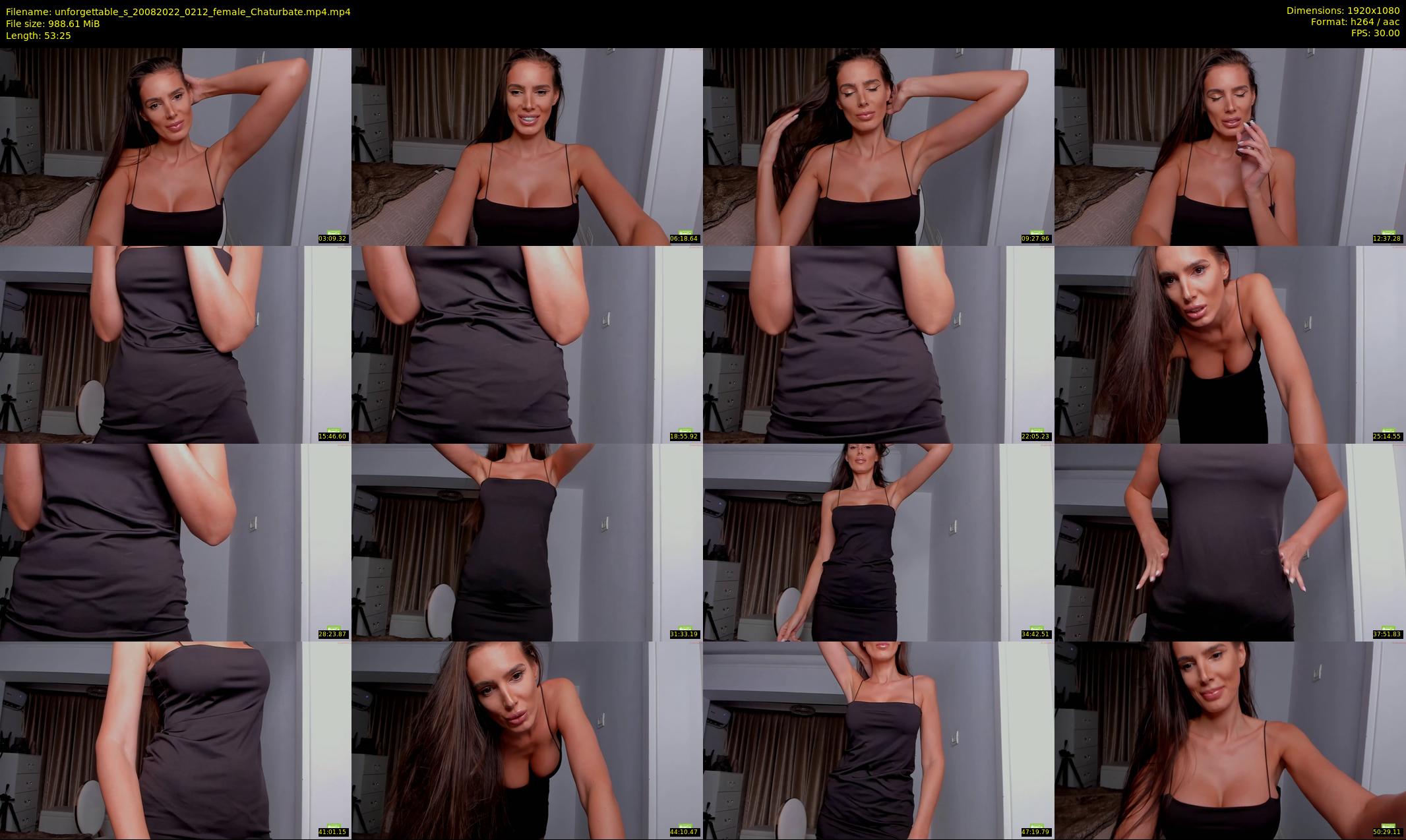 unforgettable_s — 54 minute Chaturbate female cam show recording, 1080p, Aug 20, 2022