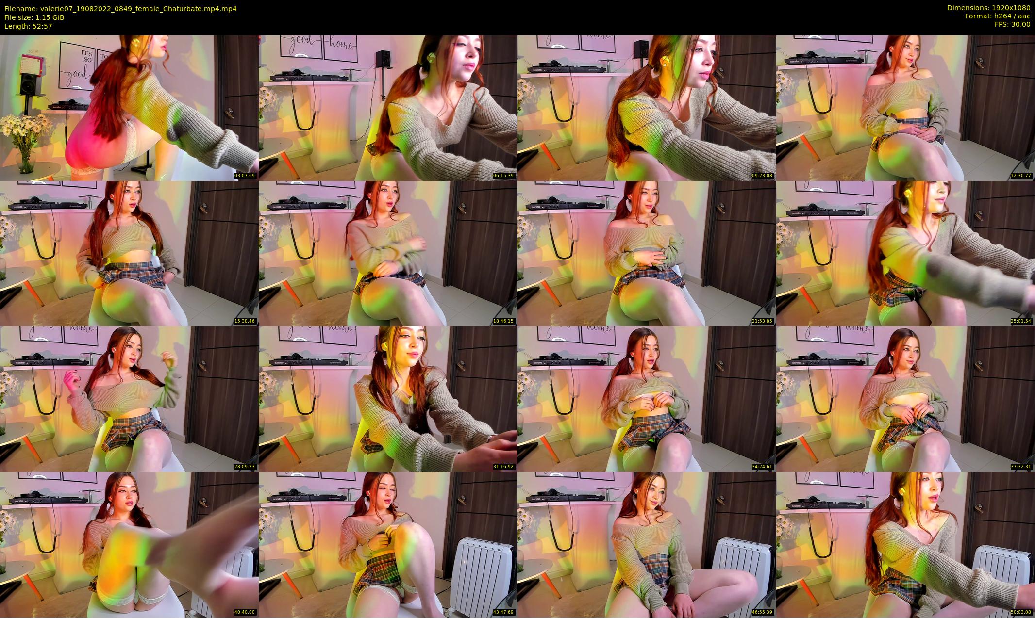 valerie07 — 53 minute Chaturbate female cam show recording, 1080p, Aug 19, 2022