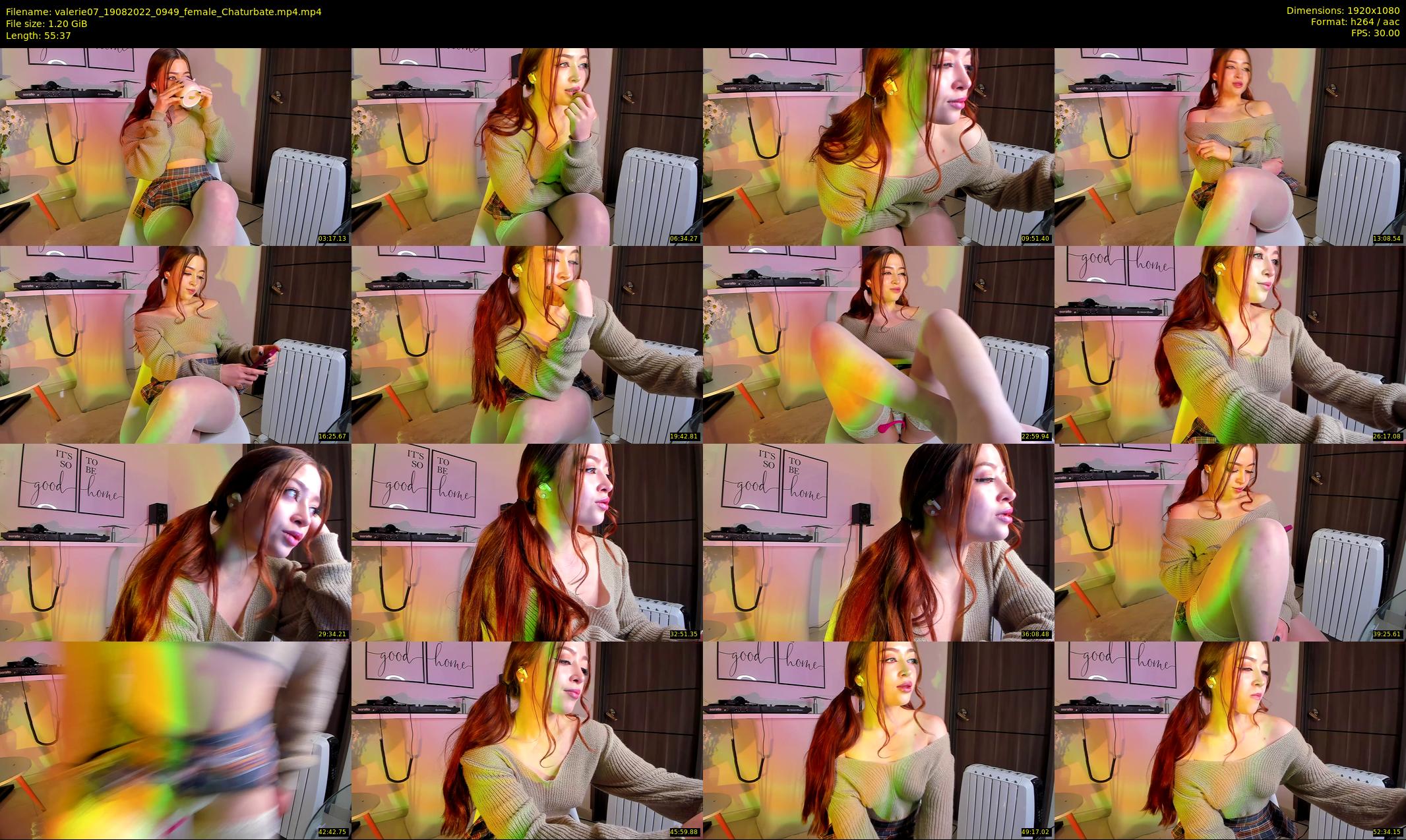 valerie07 — 56 minute Chaturbate female cam show recording, 1080p, Aug 19, 2022