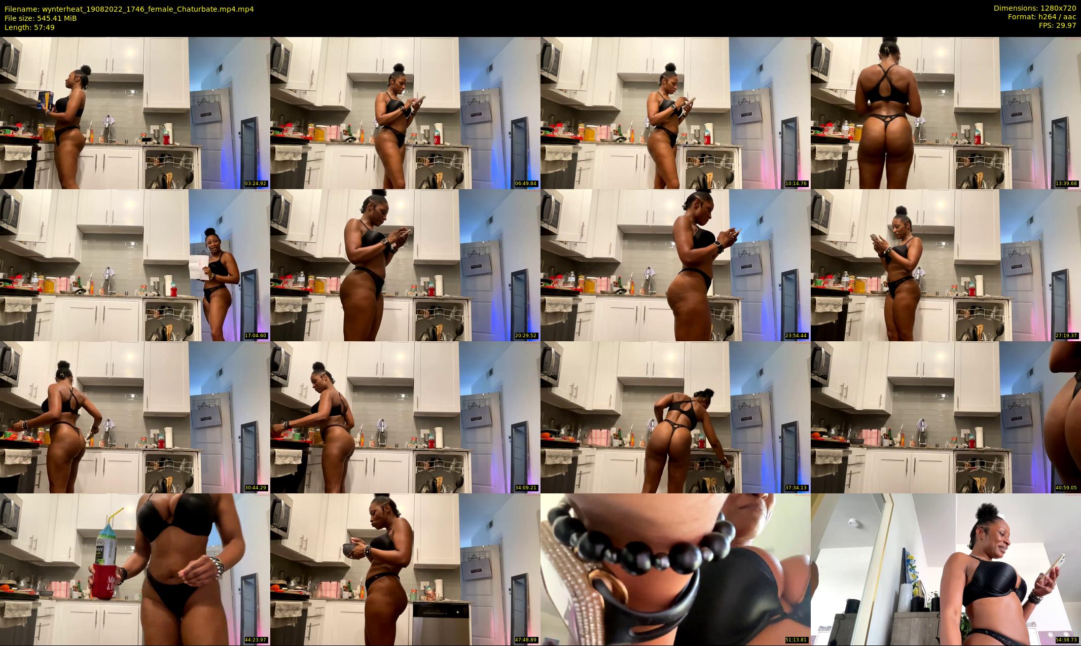 wynterheat — 58 minute Chaturbate female cam show recording, 720p, Aug 19, 2022