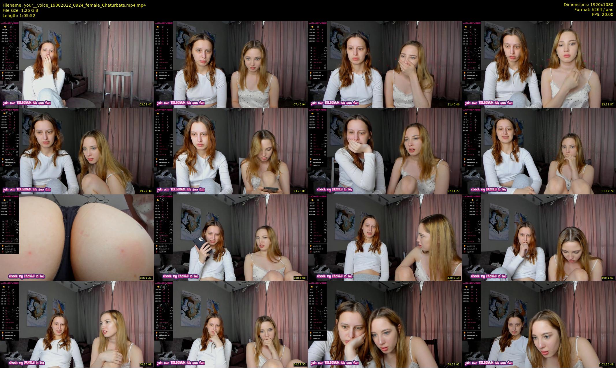your__voice — 66 minute Chaturbate female cam show recording, 1080p, Aug 19, 2022