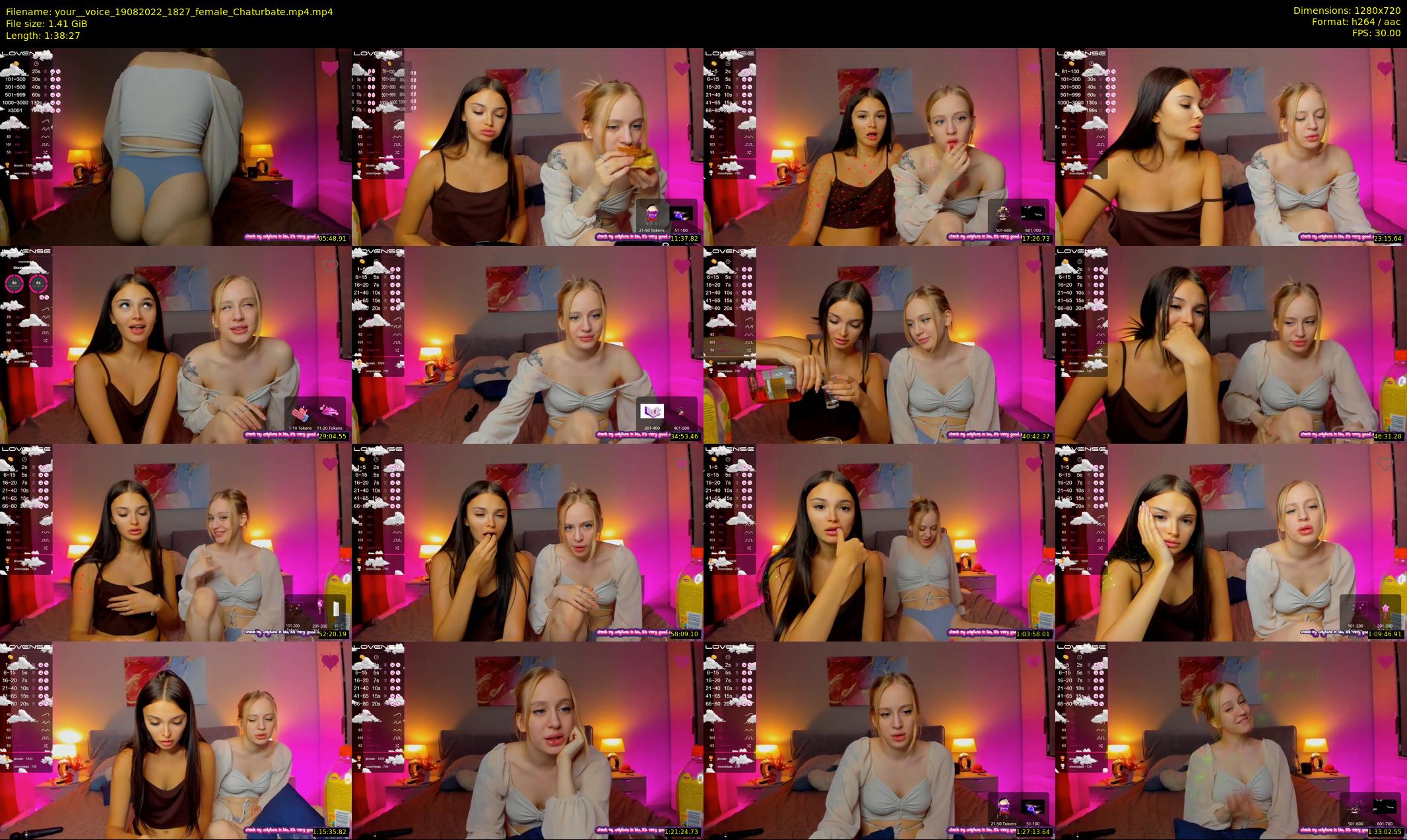 your__voice — 99 minute Chaturbate female cam show recording, 720p, Aug 19, 2022