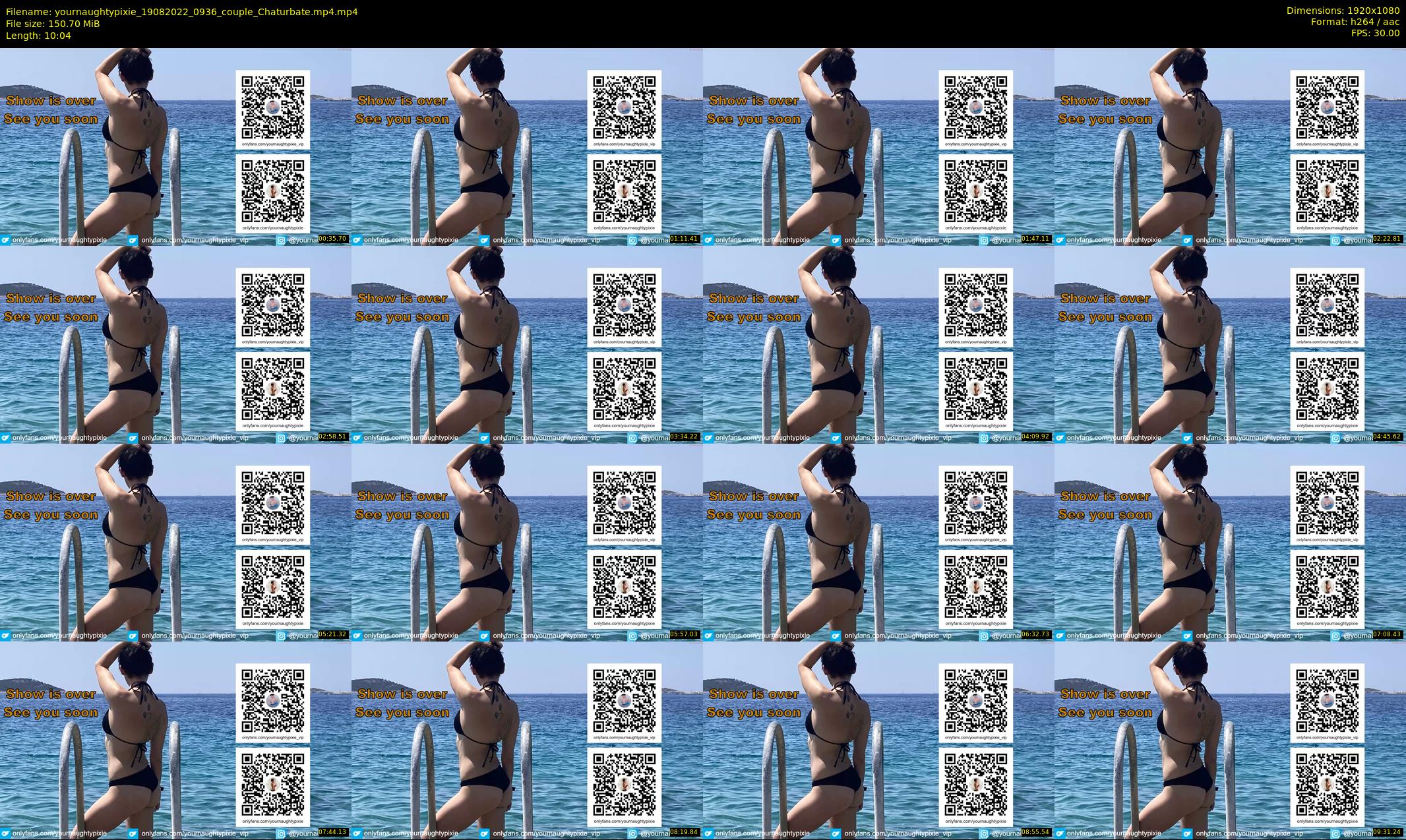 yournaughtypixie — 11 minute Chaturbate couple cam show recording, 1080p, Aug 19, 2022
