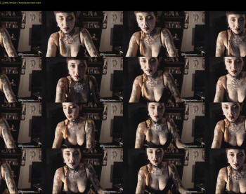 666deathgasm — 12 minute Chaturbate female cam show recording, 720p, Aug 20, 2022
