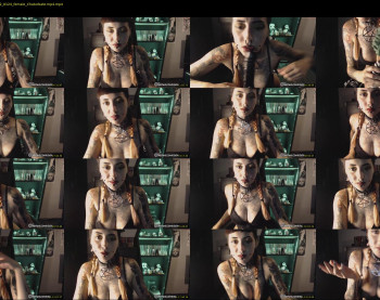 666deathgasm — 94 minute Chaturbate female cam show recording, 720p, Aug 21, 2022