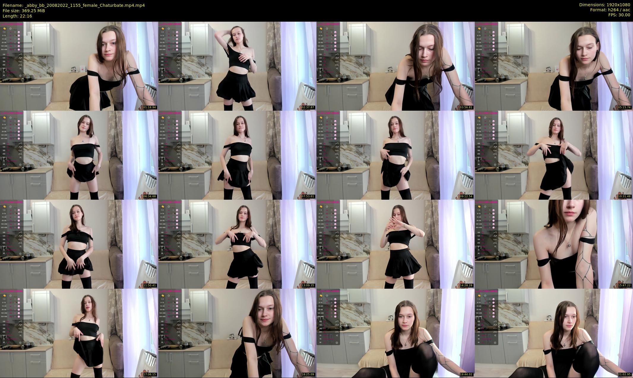 _abby_bb — 23 minute Chaturbate female cam show recording, 1080p, Aug 20, 2022