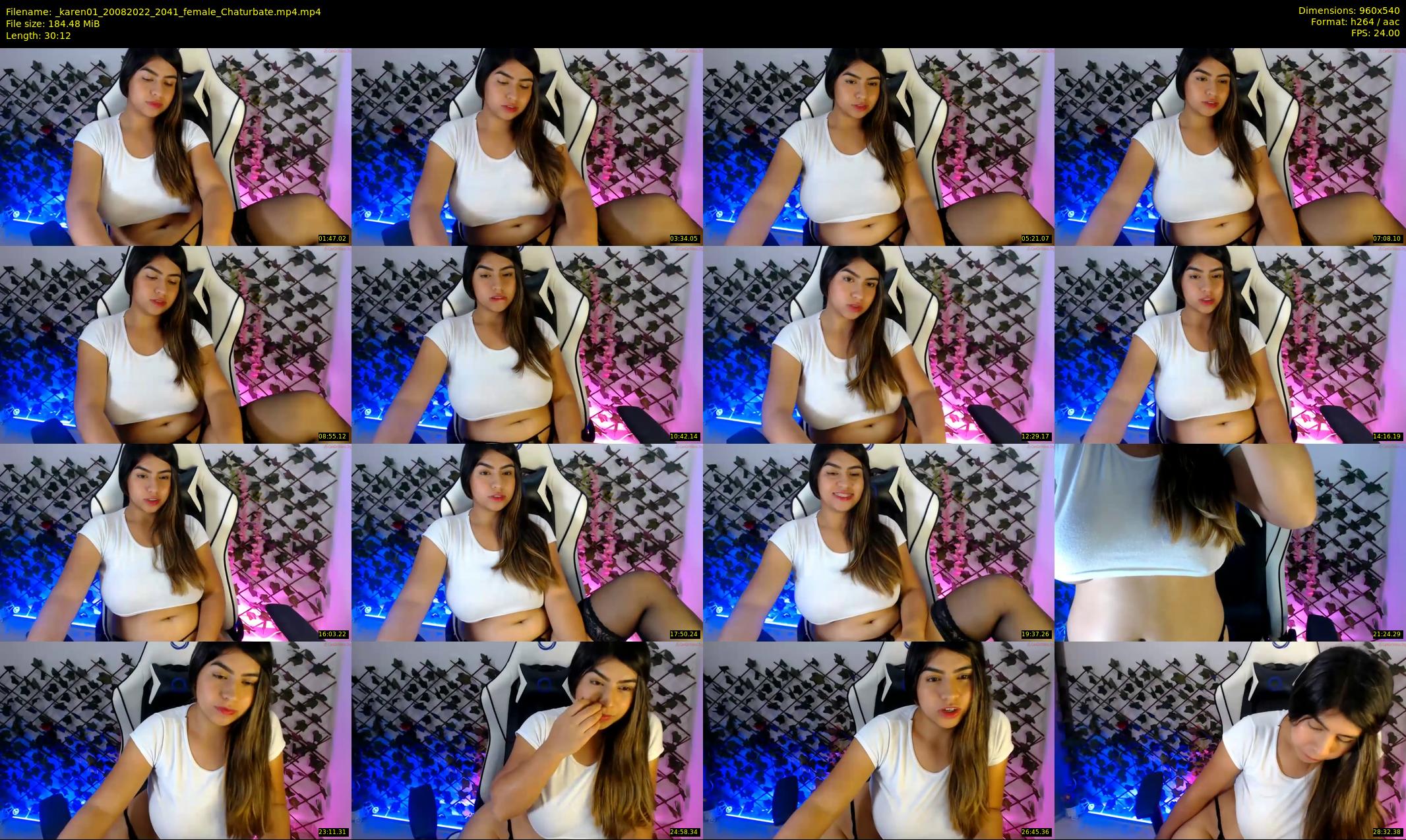 _karen01 — 31 minute Chaturbate female cam show recording, 480p, Aug 20, 2022
