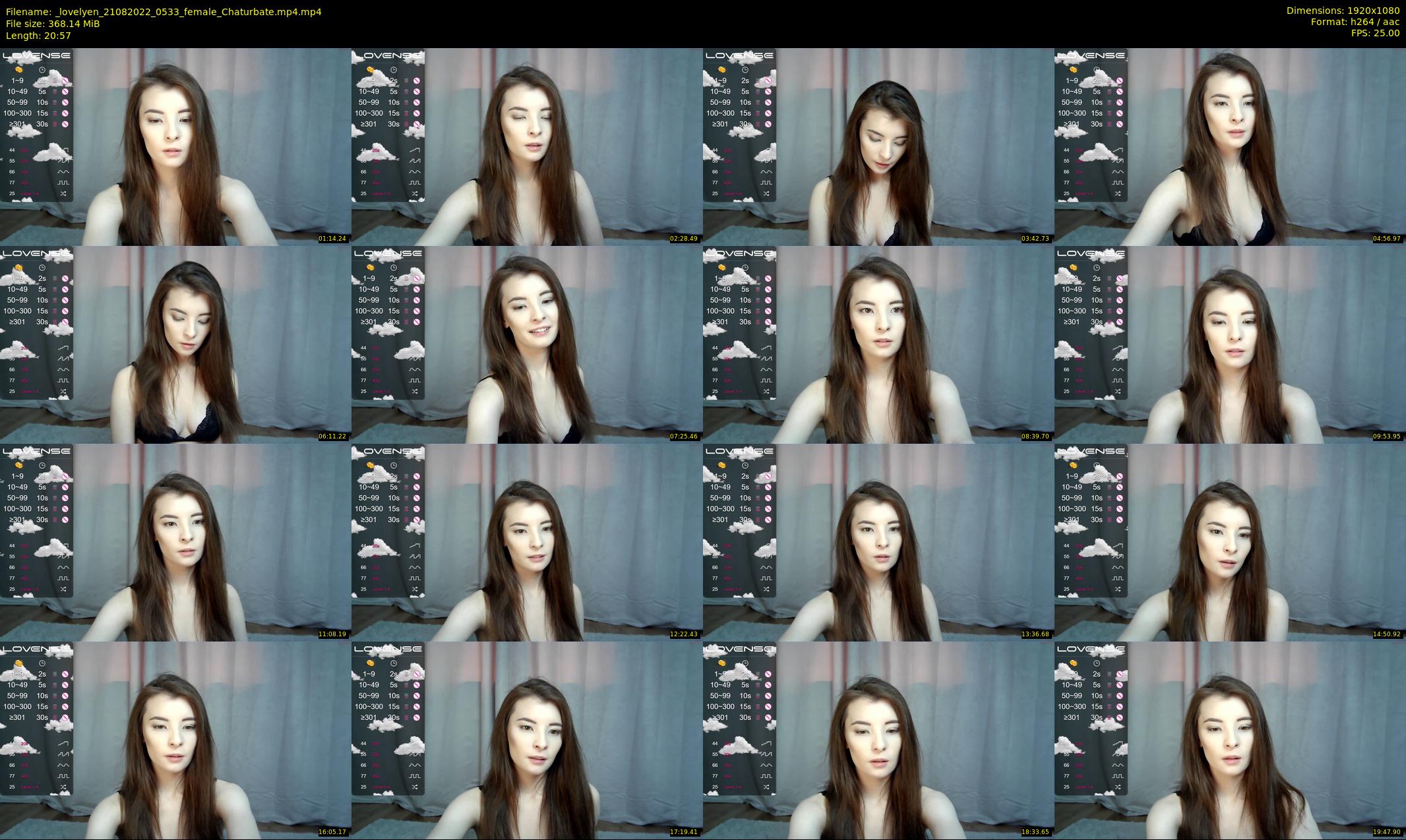 _lovelyen — 21 minute Chaturbate female cam show recording, 1080p, Aug 21, 2022