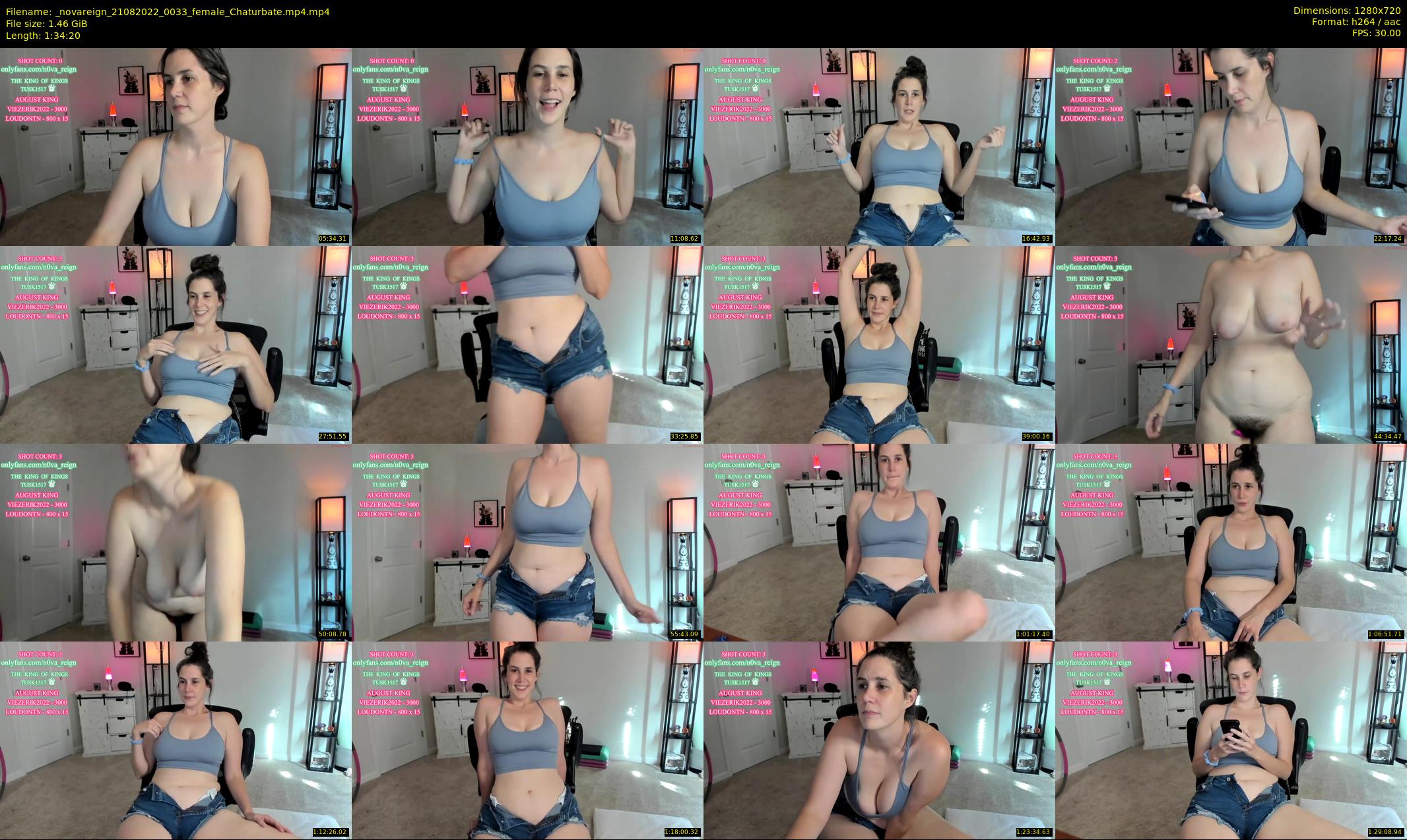 _novareign — 95 minute Chaturbate female cam show recording, 720p, Aug 21, 2022