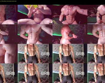 adam_muscle_ — 65 minute Chaturbate male cam show recording, 1080p, Aug 20, 2022