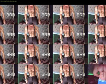 adam_muscle_ — 49 minute Chaturbate male cam show recording, 1080p, Aug 20, 2022