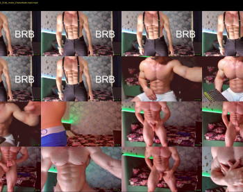 adam_muscle_ — 57 minute Chaturbate male cam show recording, 1080p, Aug 20, 2022
