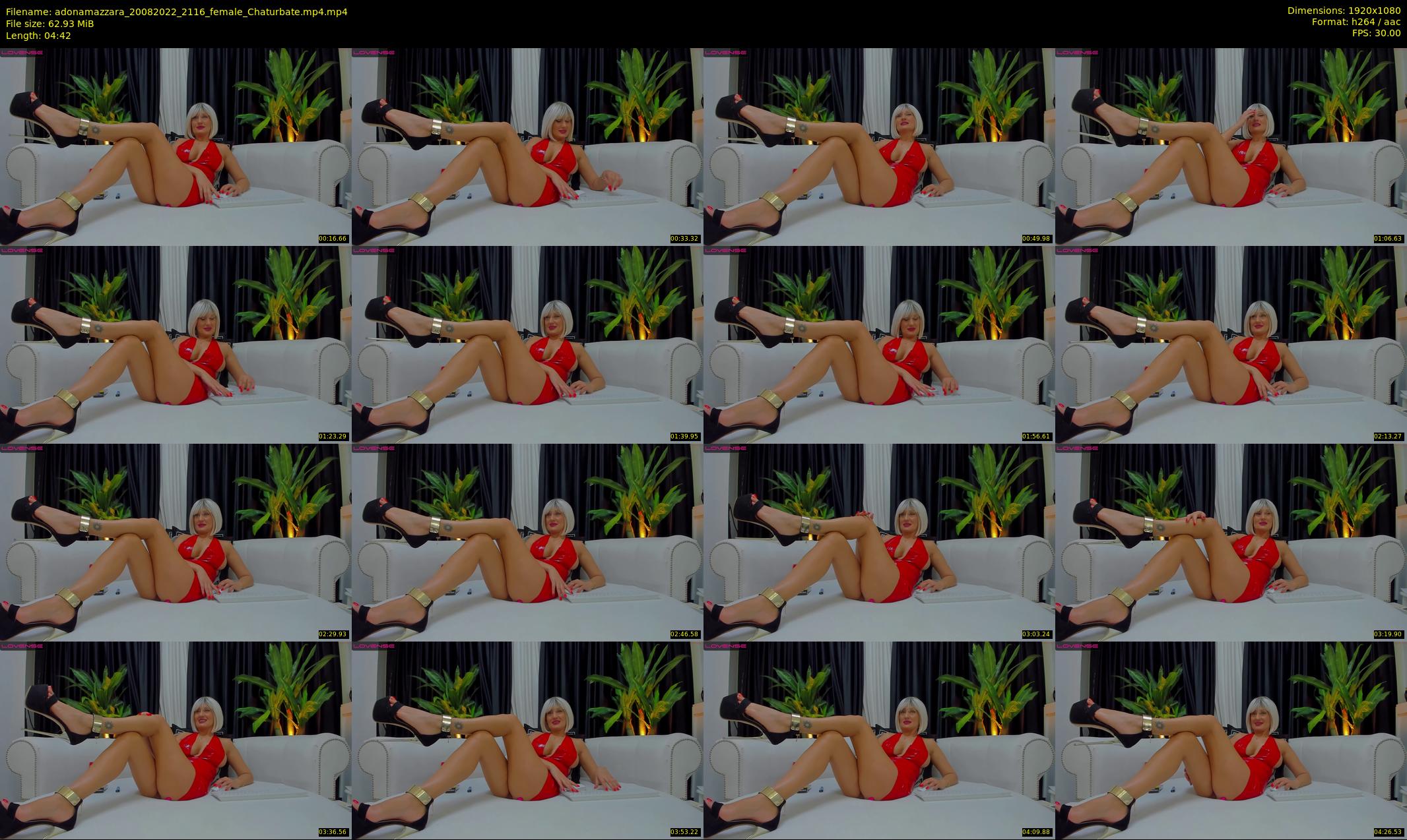 adonamazzara — 5 minute Chaturbate female cam show recording, 1080p, Aug 20, 2022