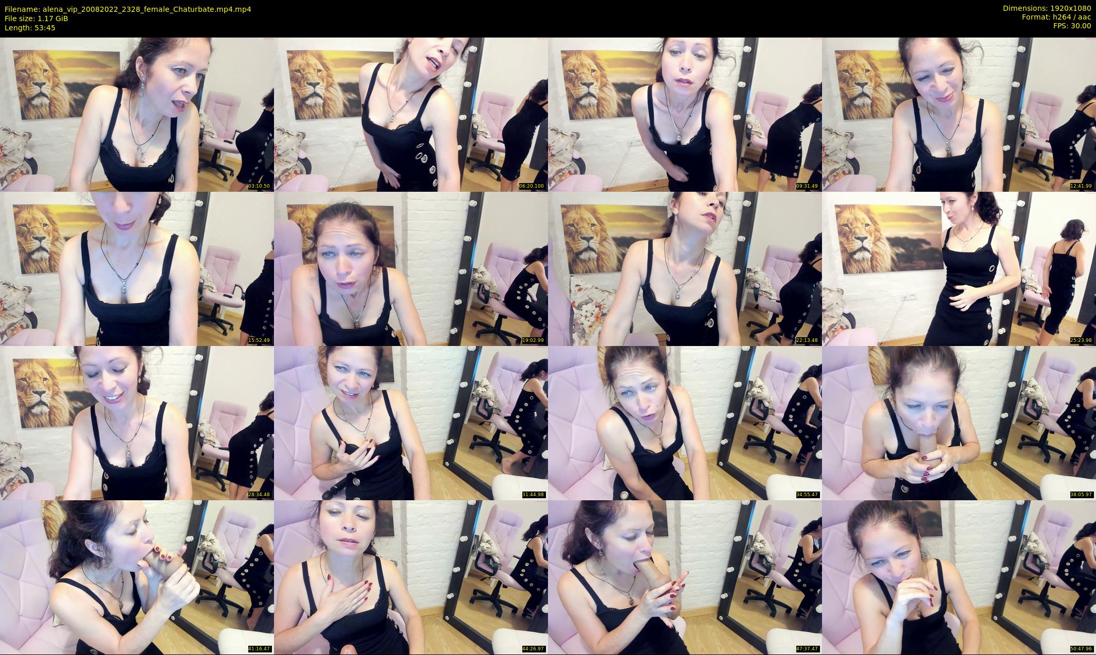 alena_vip — 54 minute Chaturbate female cam show recording, 1080p, Aug 20, 2022