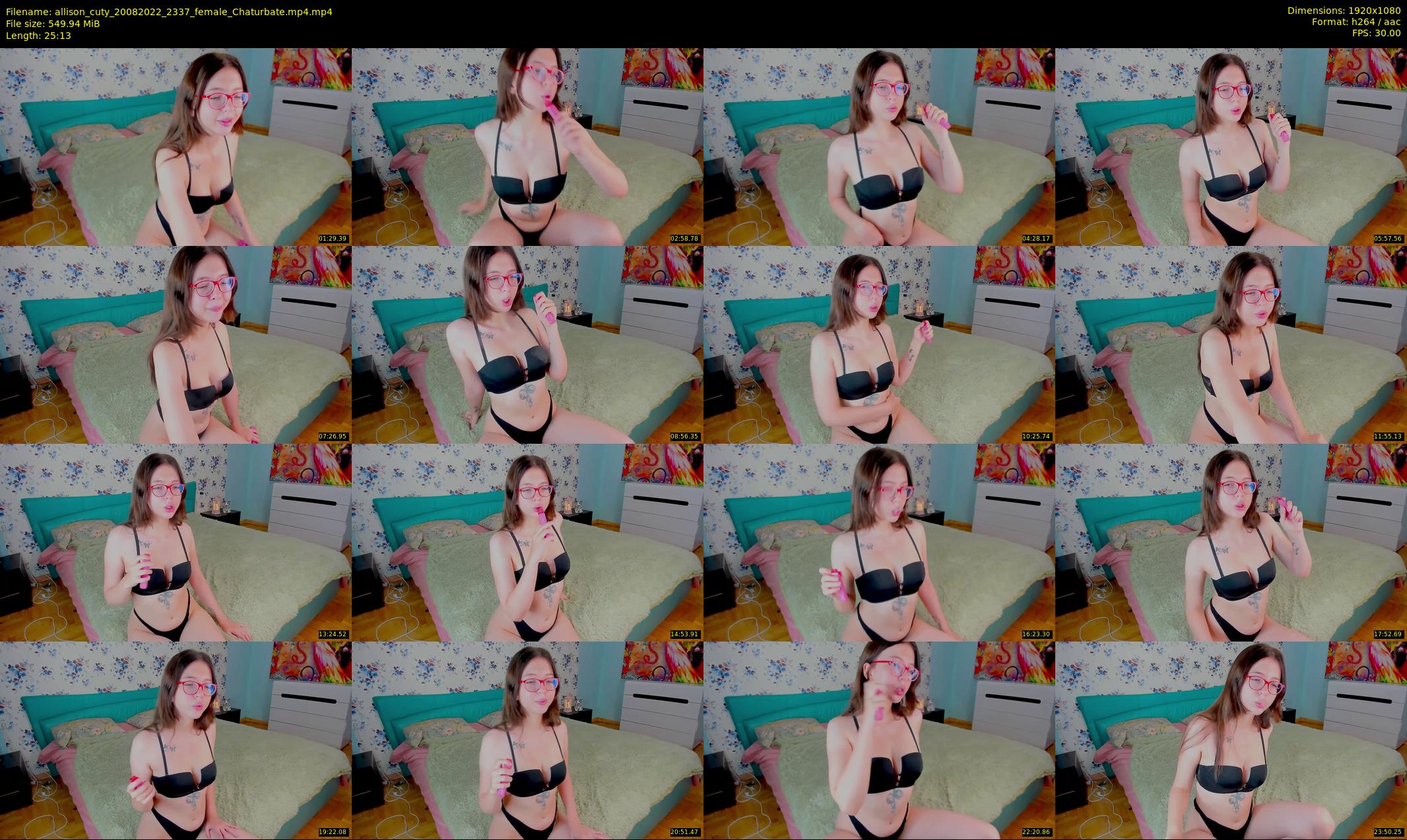 allison_cuty — 26 minute Chaturbate female cam show recording, 1080p, Aug 20, 2022