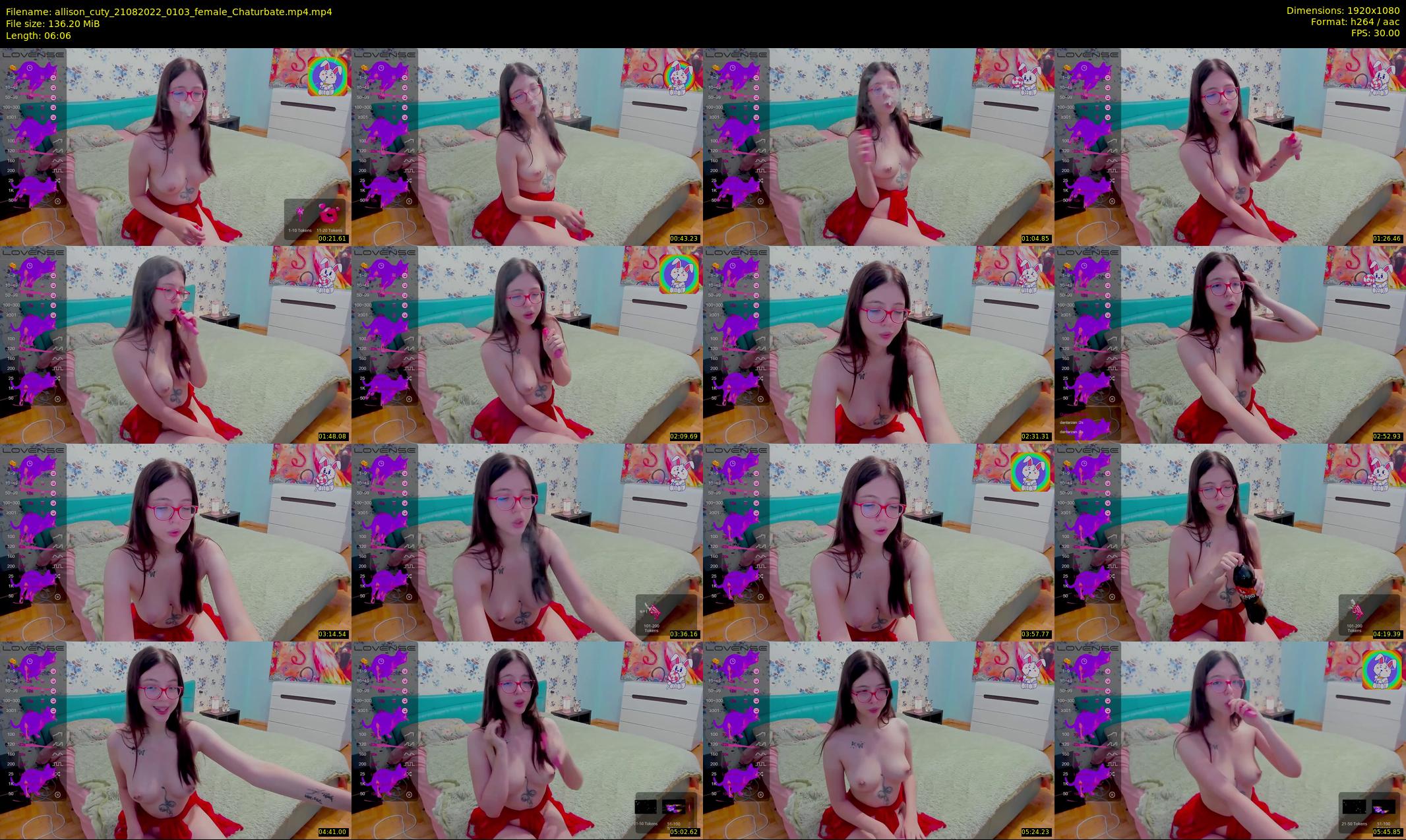 allison_cuty — 7 minute Chaturbate female cam show recording, 1080p, Aug 21, 2022