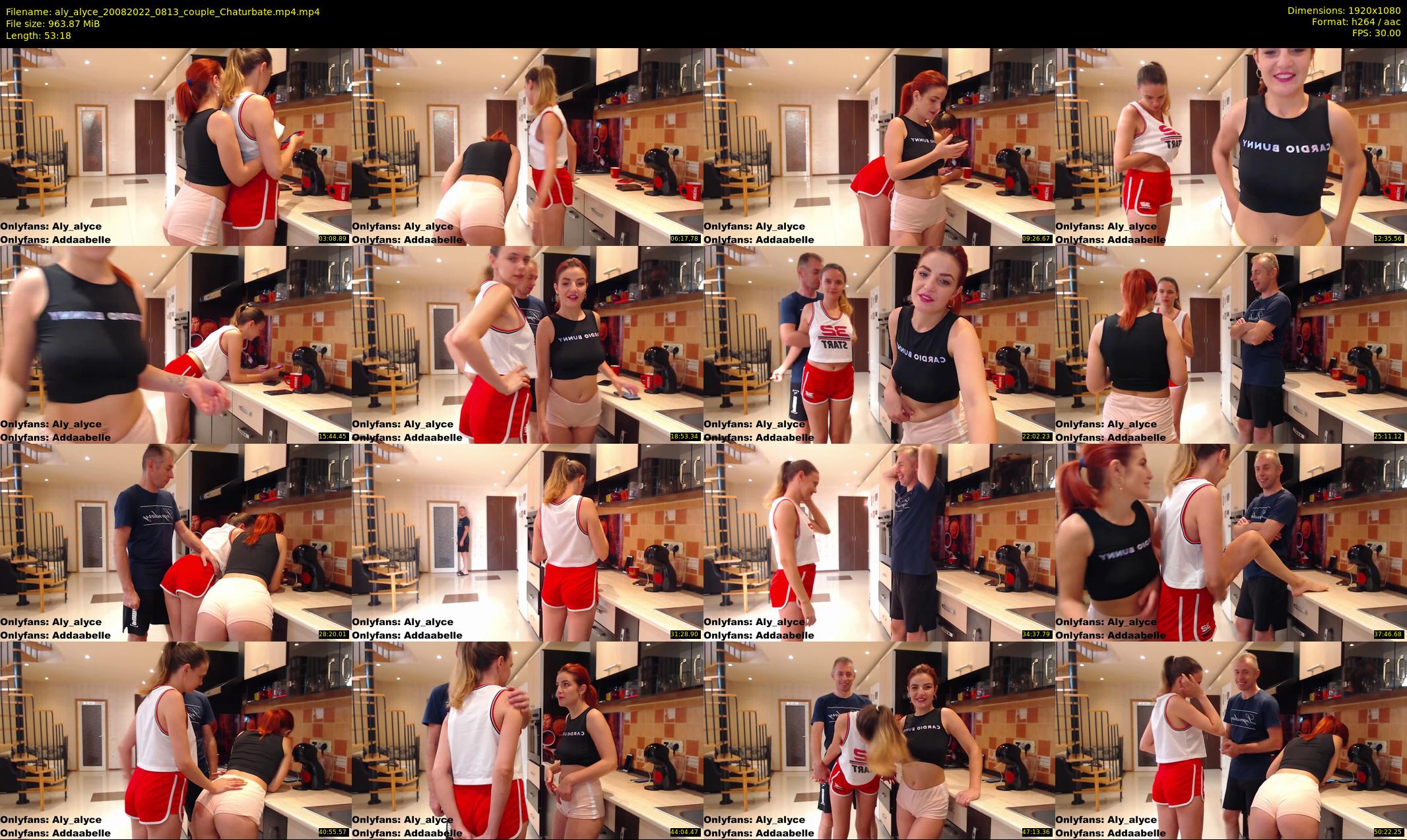 aly_alyce — 54 minute Chaturbate female cam show recording, 1080p, Aug 20, 2022