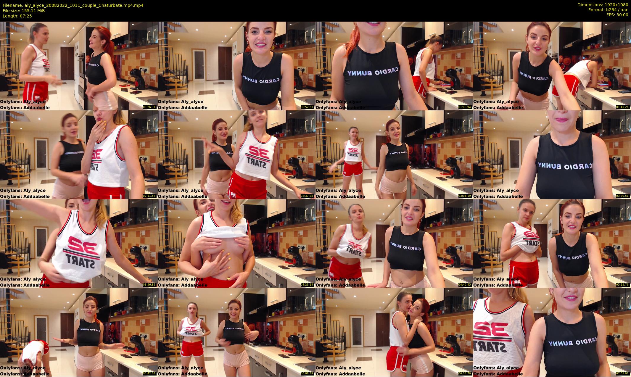 aly_alyce — 8 minute Chaturbate female cam show recording, 1080p, Aug 20, 2022