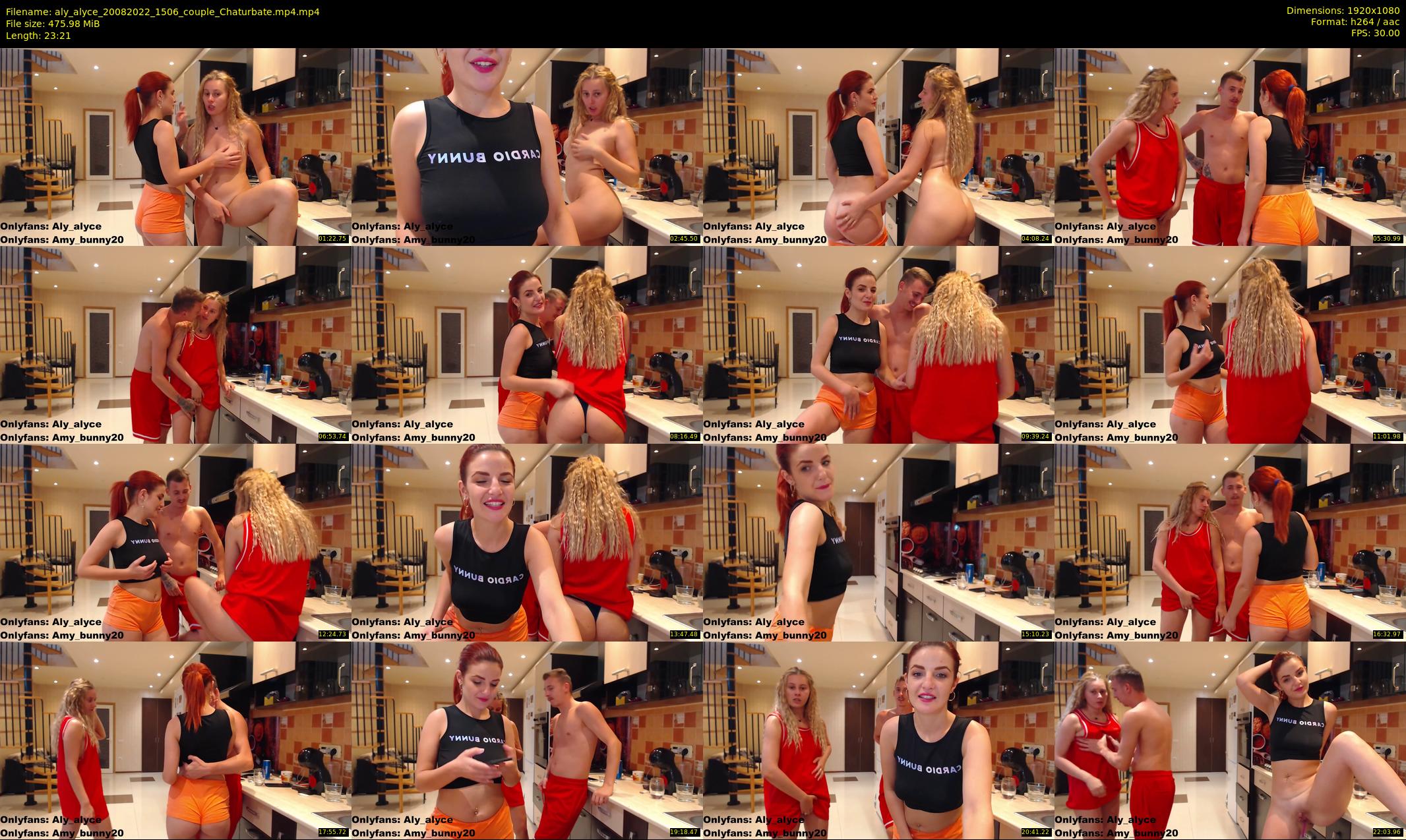 aly_alyce — 24 minute Chaturbate female cam show recording, 1080p, Aug 20, 2022