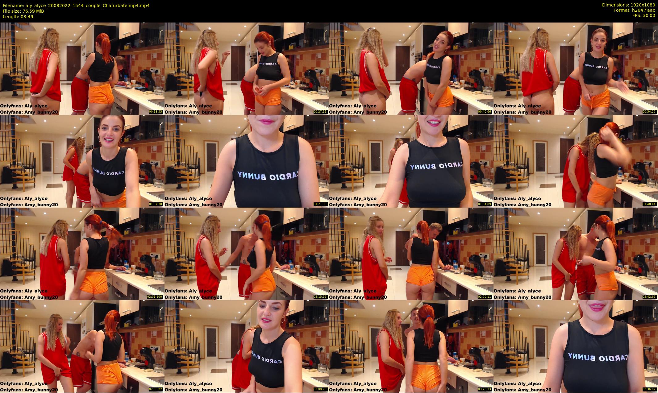 aly_alyce — 4 minute Chaturbate female cam show recording, 1080p, Aug 20, 2022