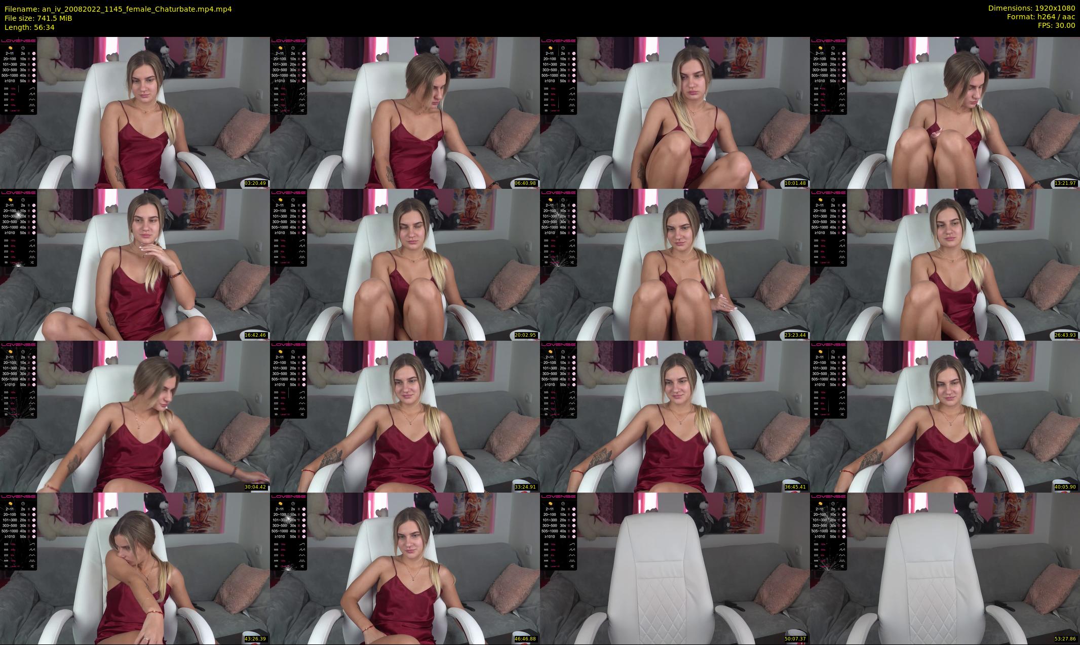 an_iv — 57 minute Chaturbate female cam show recording, 1080p, Aug 20, 2022