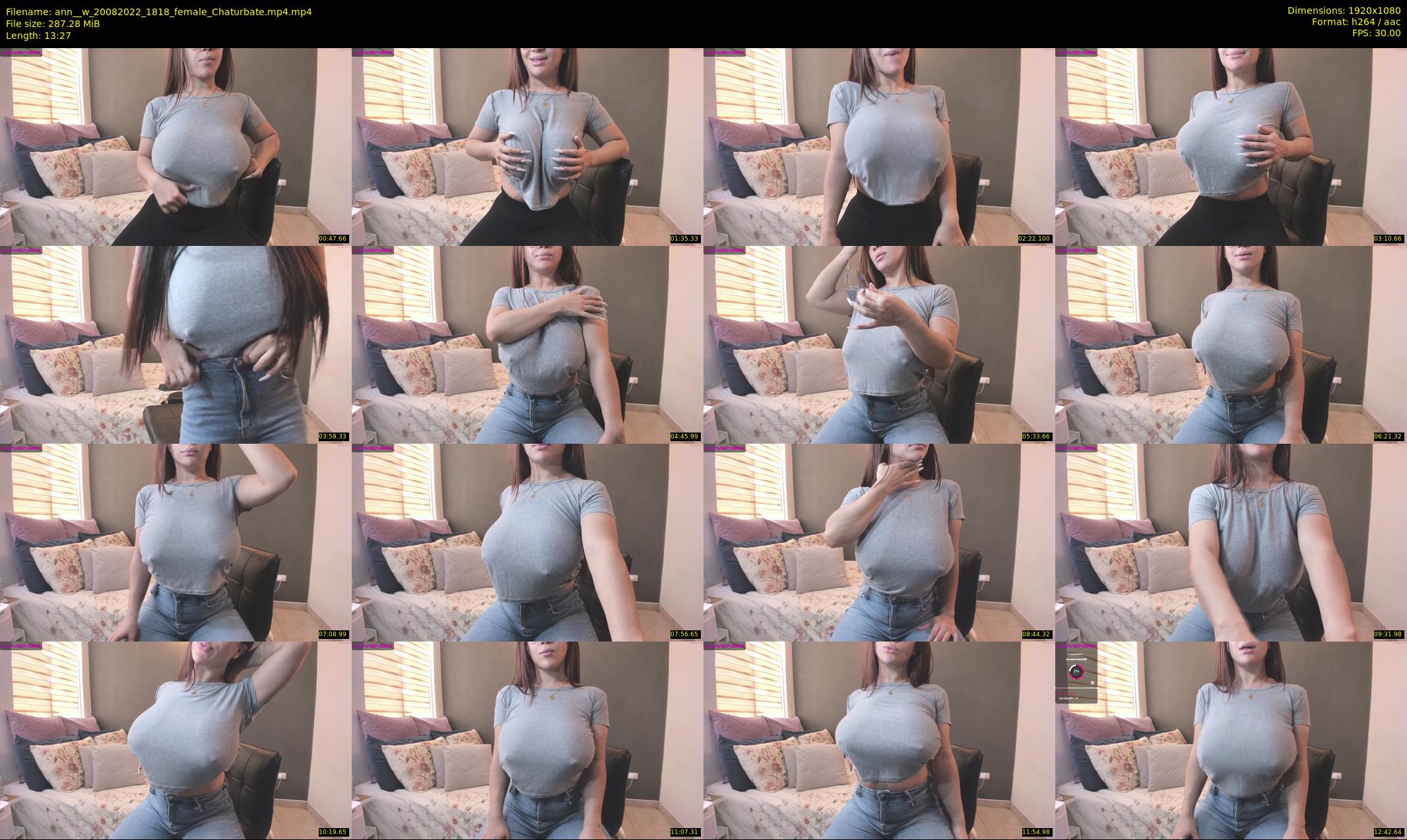 ann__w — 14 minute Chaturbate female cam show recording, 1080p, Aug 20, 2022