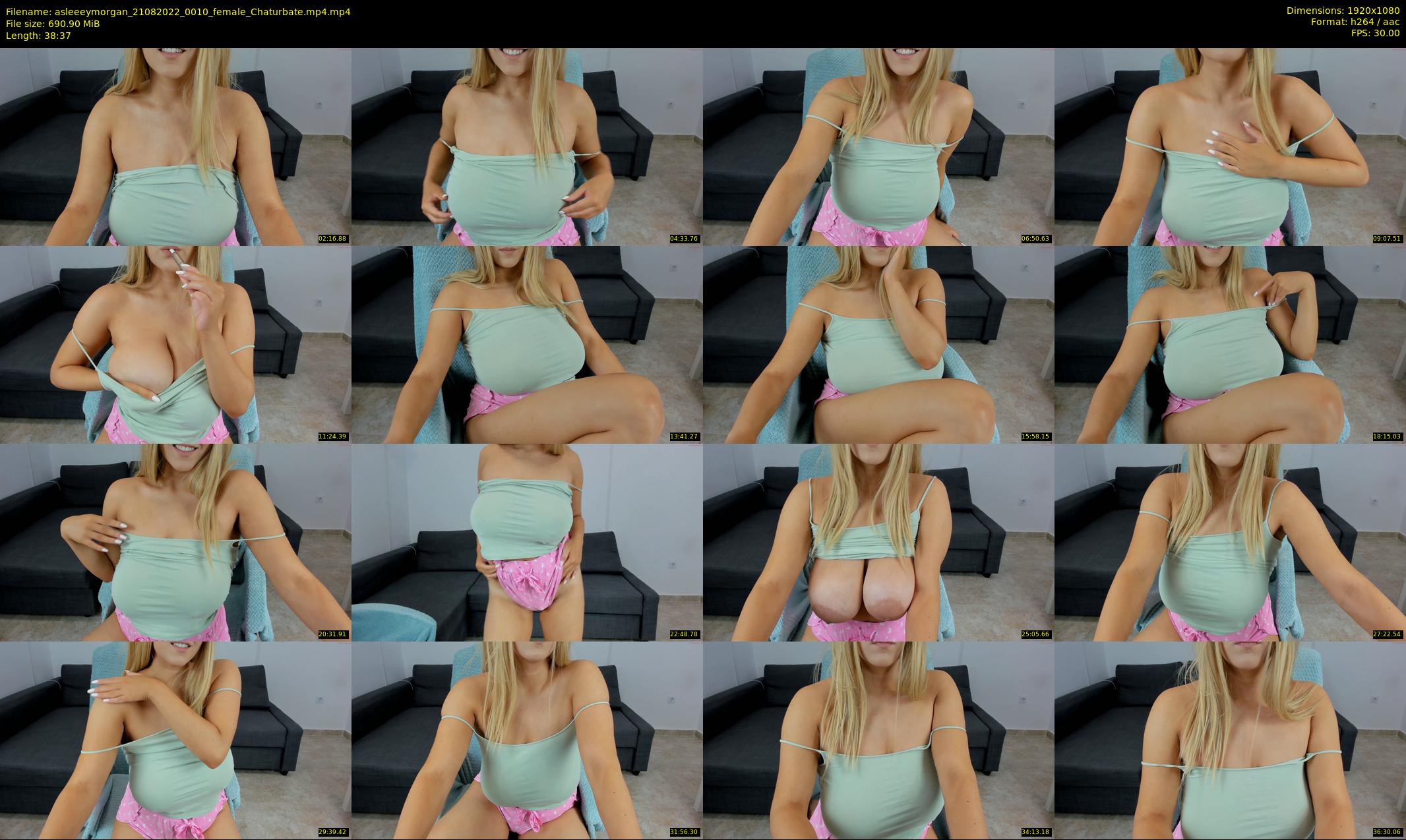 asleeeymorgan — 39 minute Chaturbate female cam show recording, 1080p, Aug 21, 2022