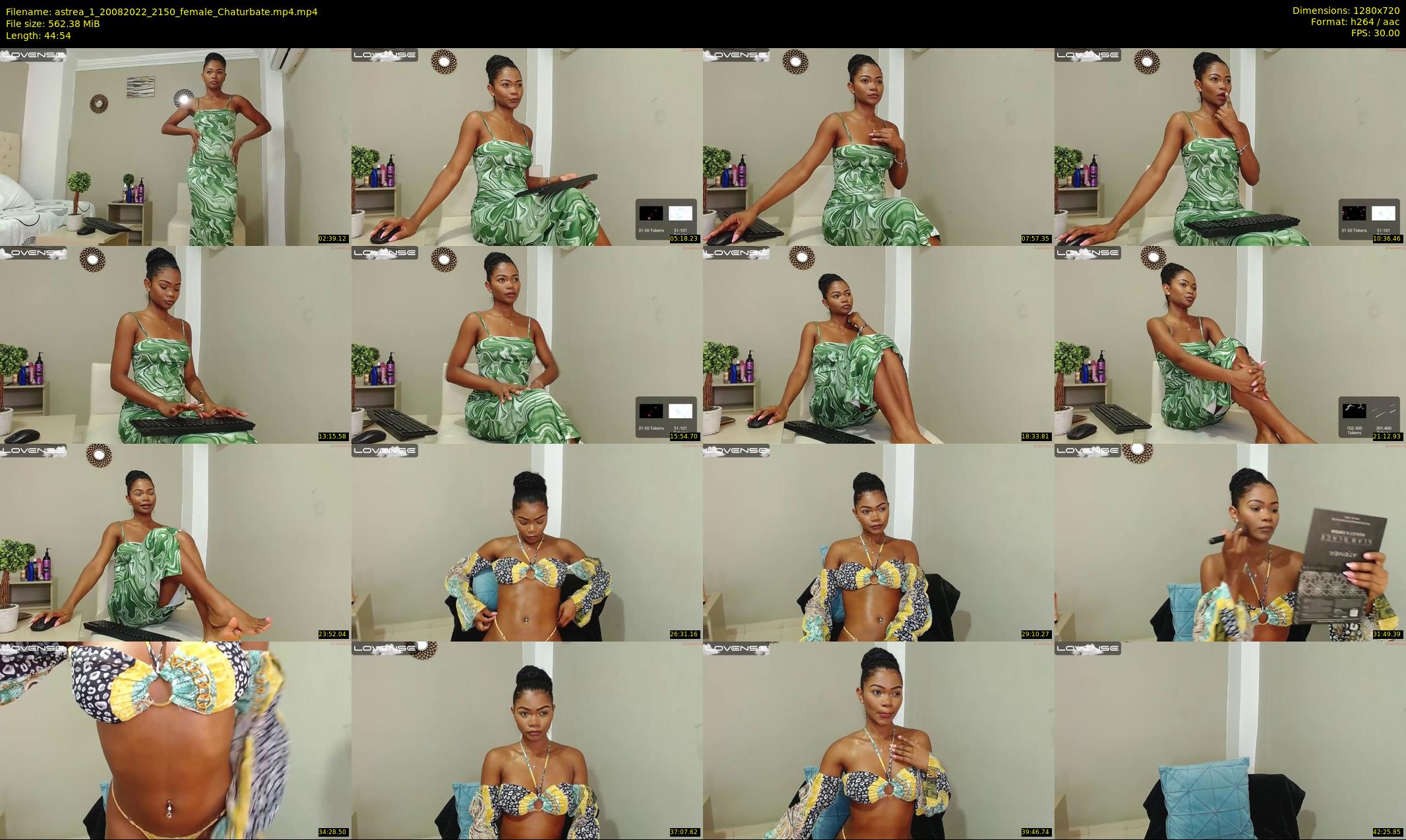 astrea_1 — 45 minute Chaturbate female cam show recording, 720p, Aug 20, 2022