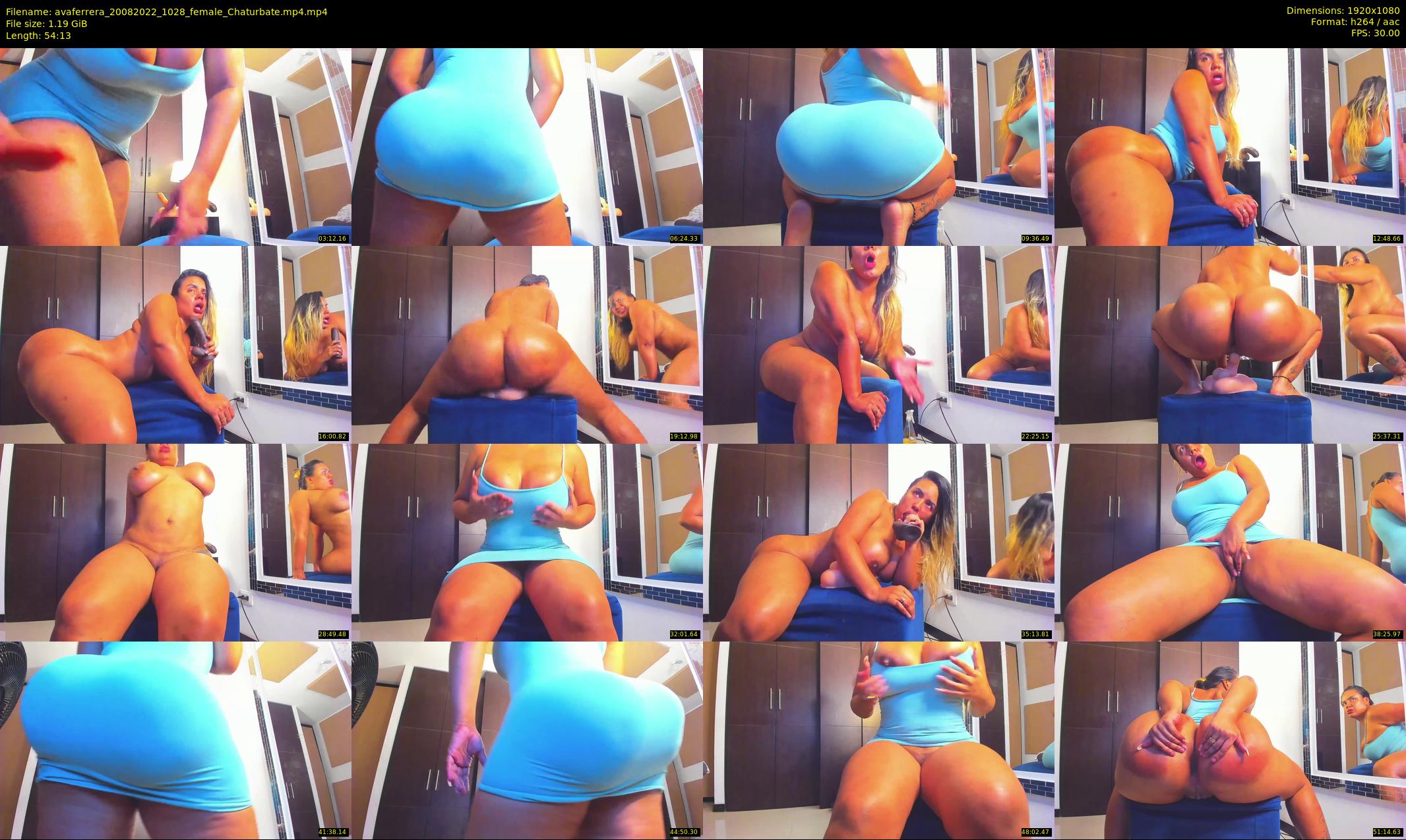 avaferrera — 55 minute Chaturbate female cam show recording, 1080p, Aug 20, 2022