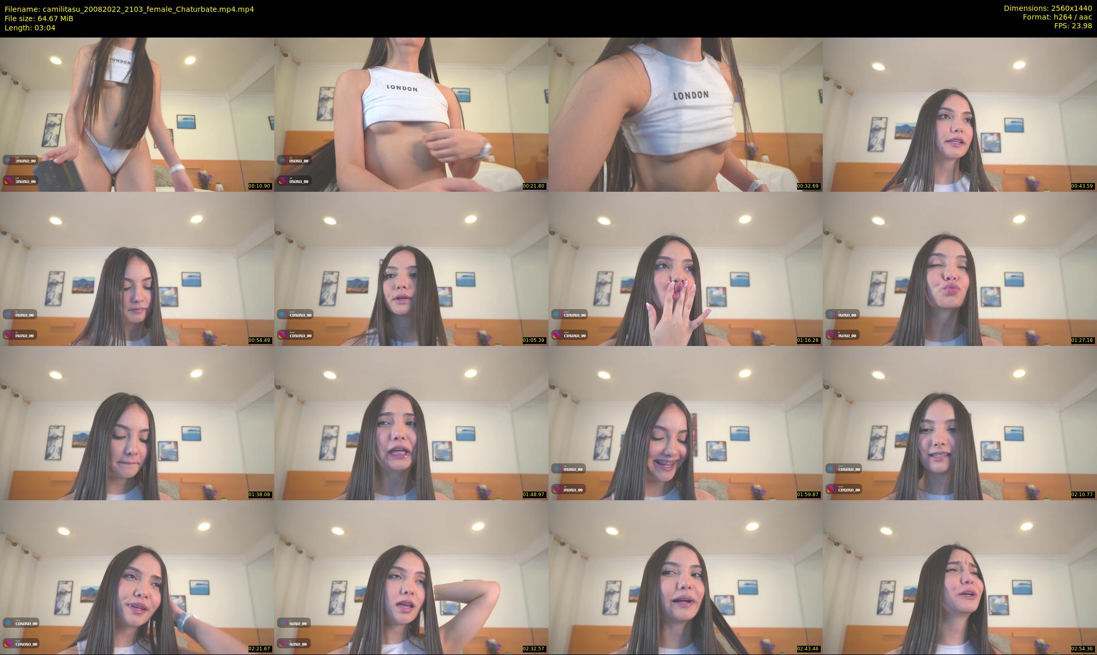 camilitasu — 4 minute Chaturbate female cam show recording, 1080p, Aug 20, 2022