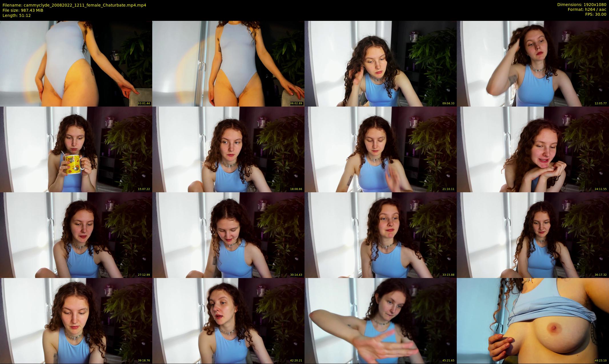 cammyclyde — 52 minute Chaturbate female cam show recording, 1080p, Aug 20, 2022