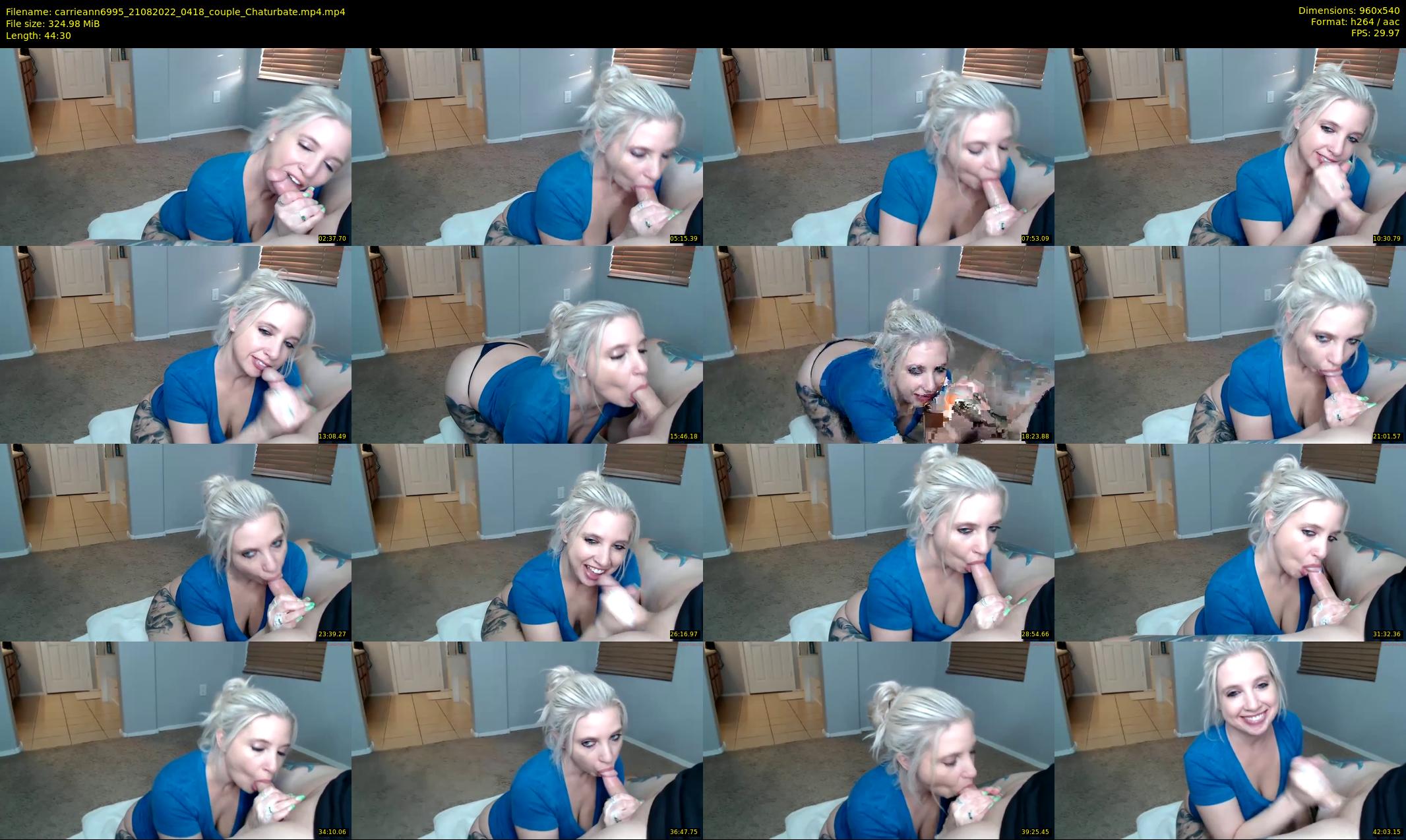 carrieann6995 — 45 minute Chaturbate couple cam show recording, 480p, Aug 21, 2022