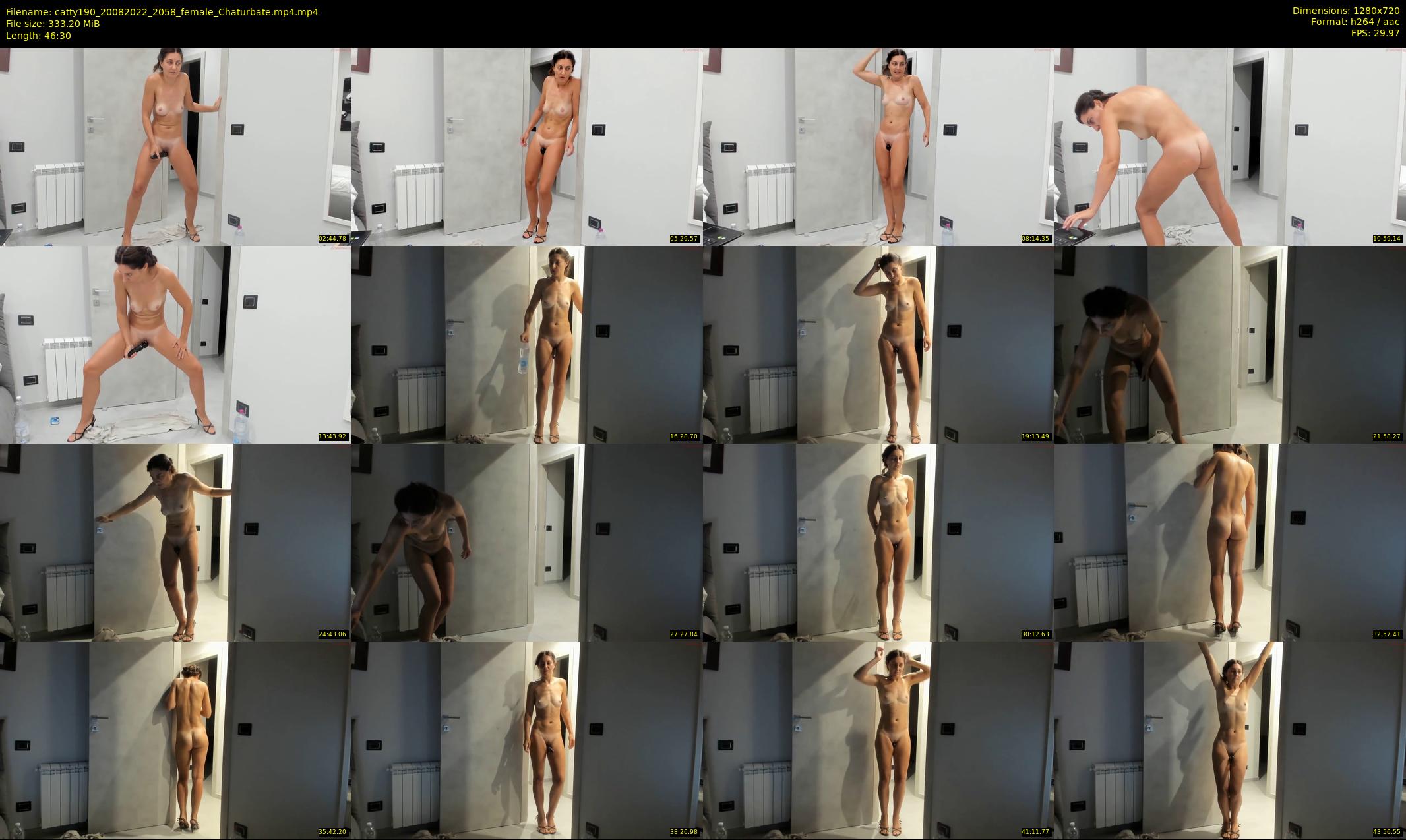 catty190 — 47 minute Chaturbate female cam show recording, 720p, Aug 20, 2022