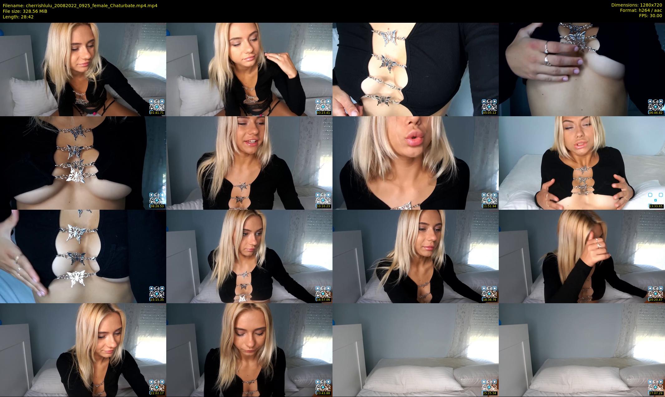 cherrishlulu — 29 minute Chaturbate female cam show recording, 720p, Aug 20, 2022