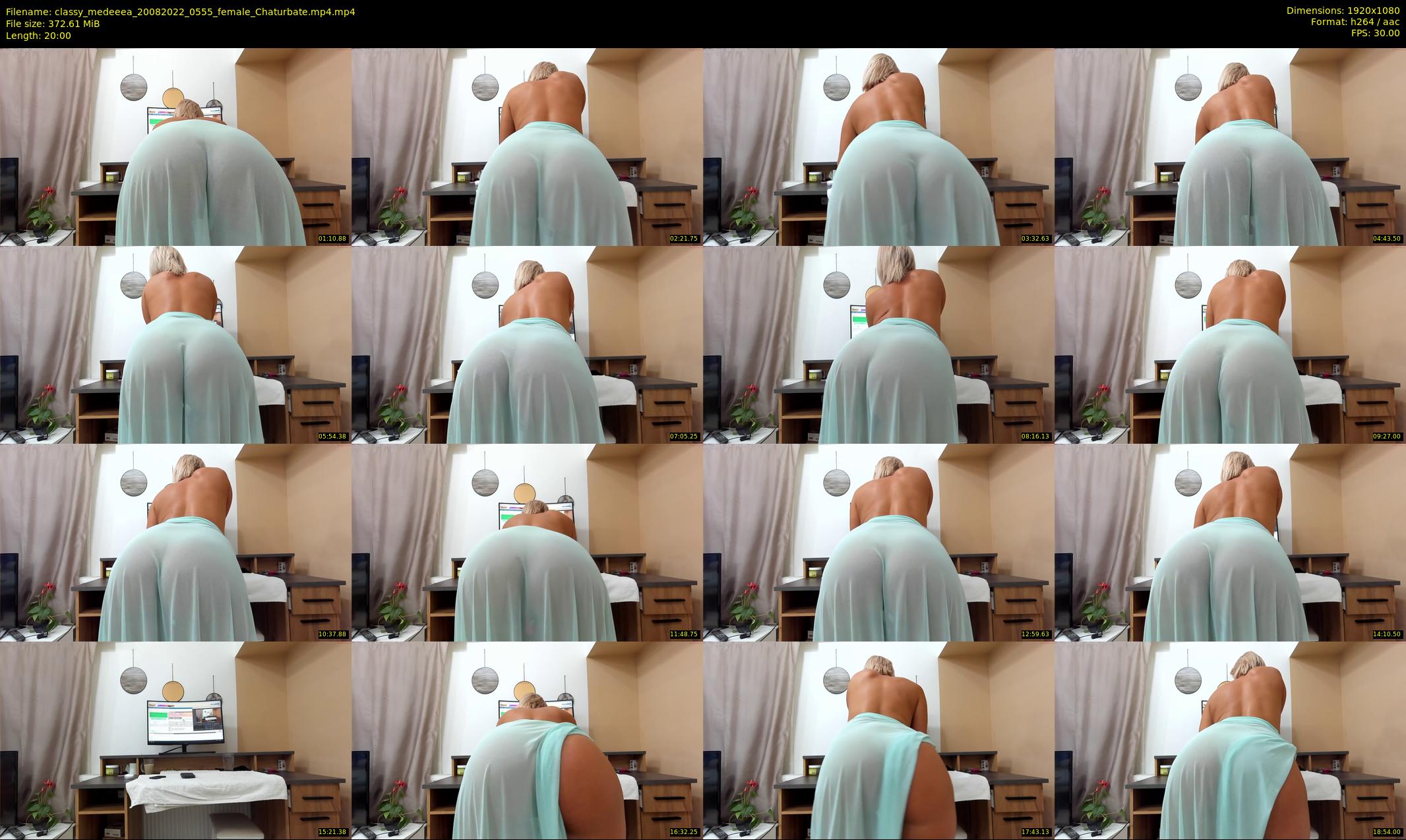 classy_medeeea — 20 minute Chaturbate female cam show recording, 1080p, Aug 20, 2022
