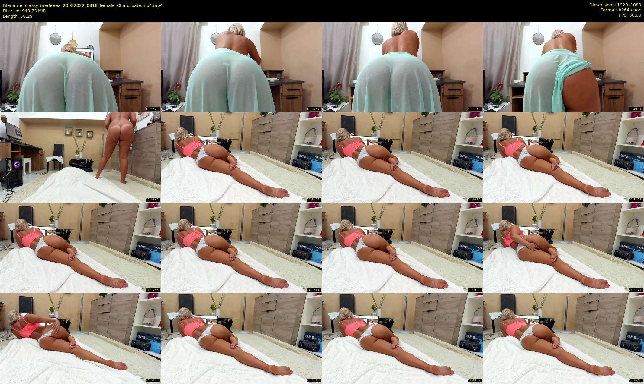 classy_medeeea — 59 minute Chaturbate female cam show recording, 1080p, Aug 20, 2022