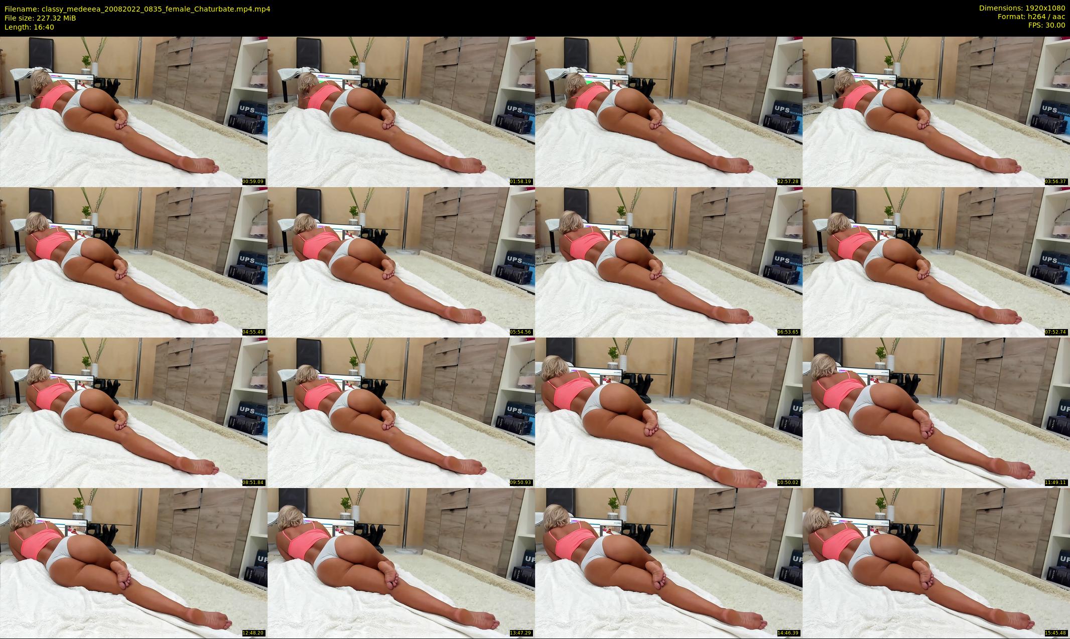 classy_medeeea — 17 minute Chaturbate female cam show recording, 1080p, Aug 20, 2022