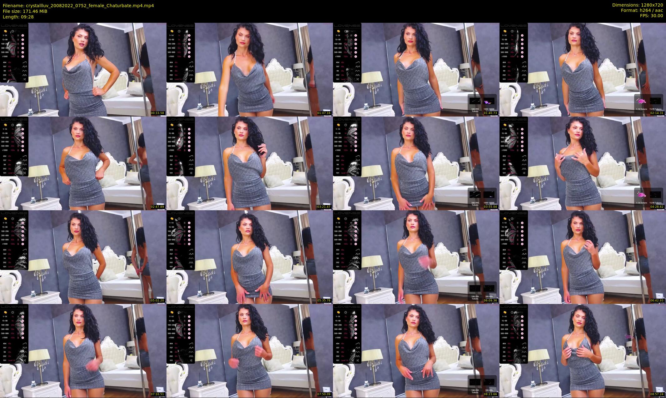 crystallluv — 10 minute Chaturbate female cam show recording, 720p, Aug 20, 2022