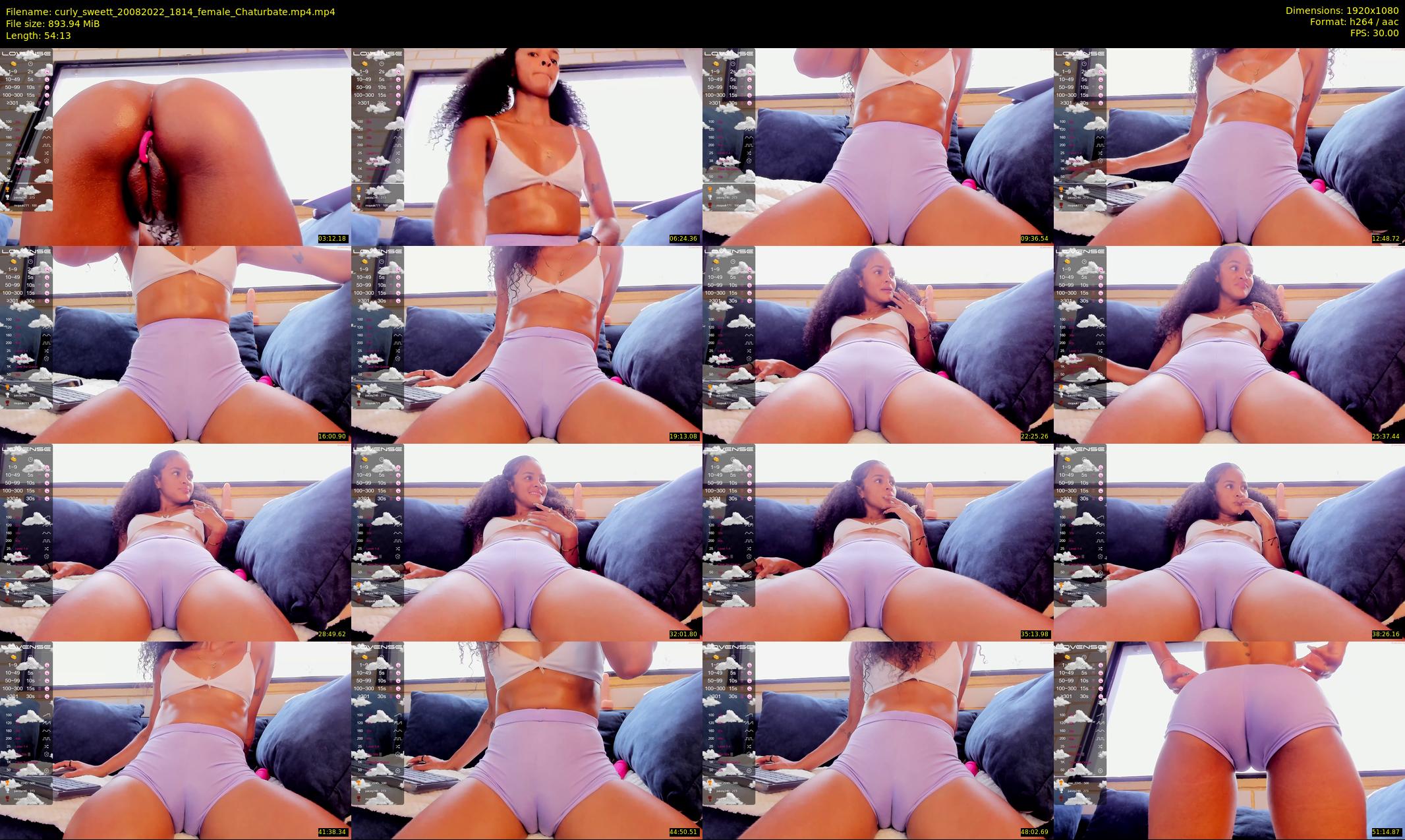 curly_sweett — 55 minute Chaturbate female cam show recording, 1080p, Aug 20, 2022