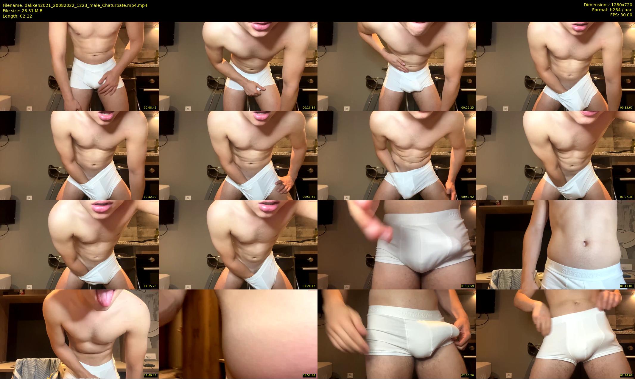 dakken2021 — 3 minute Chaturbate male cam show recording, 720p, Aug 20, 2022
