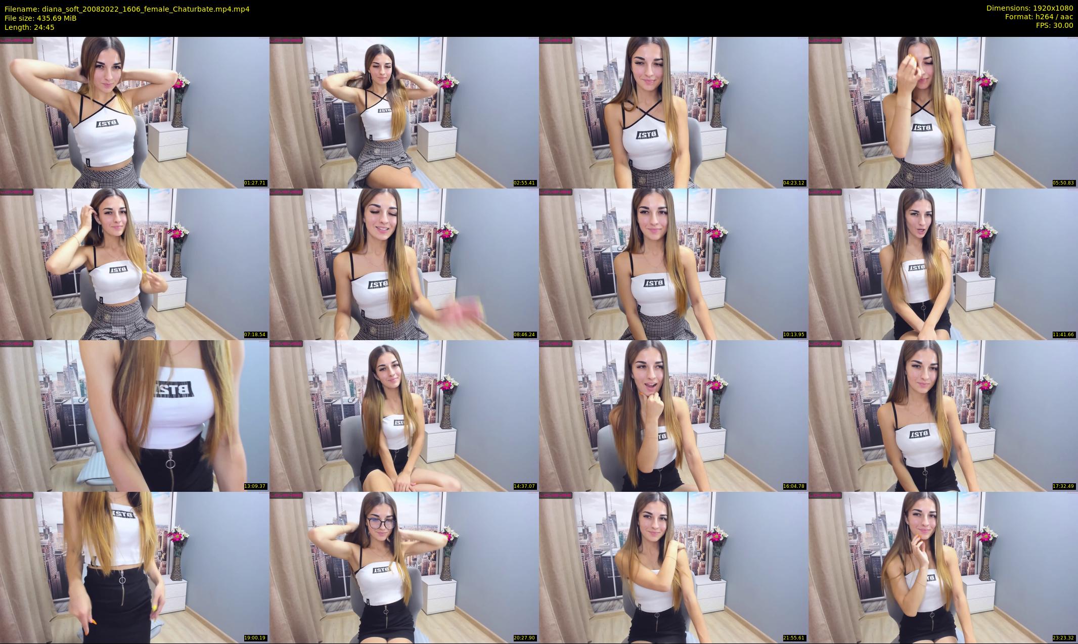 diana_soft — 25 minute Chaturbate female cam show recording, 1080p, Aug 20, 2022