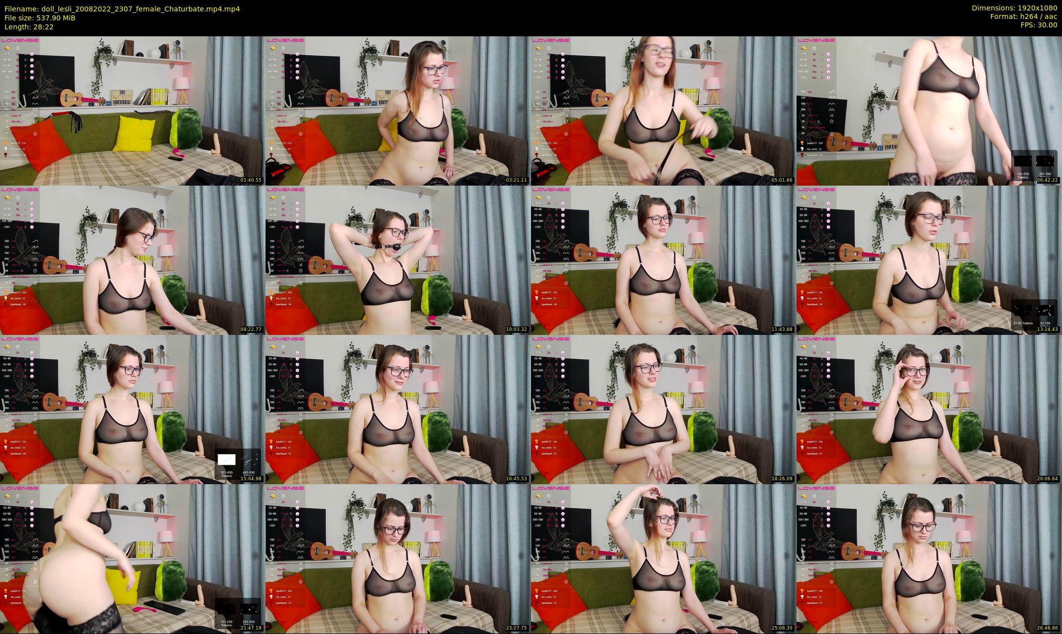 doll_lesli — 29 minute Chaturbate female cam show recording, 1080p, Aug 20, 2022