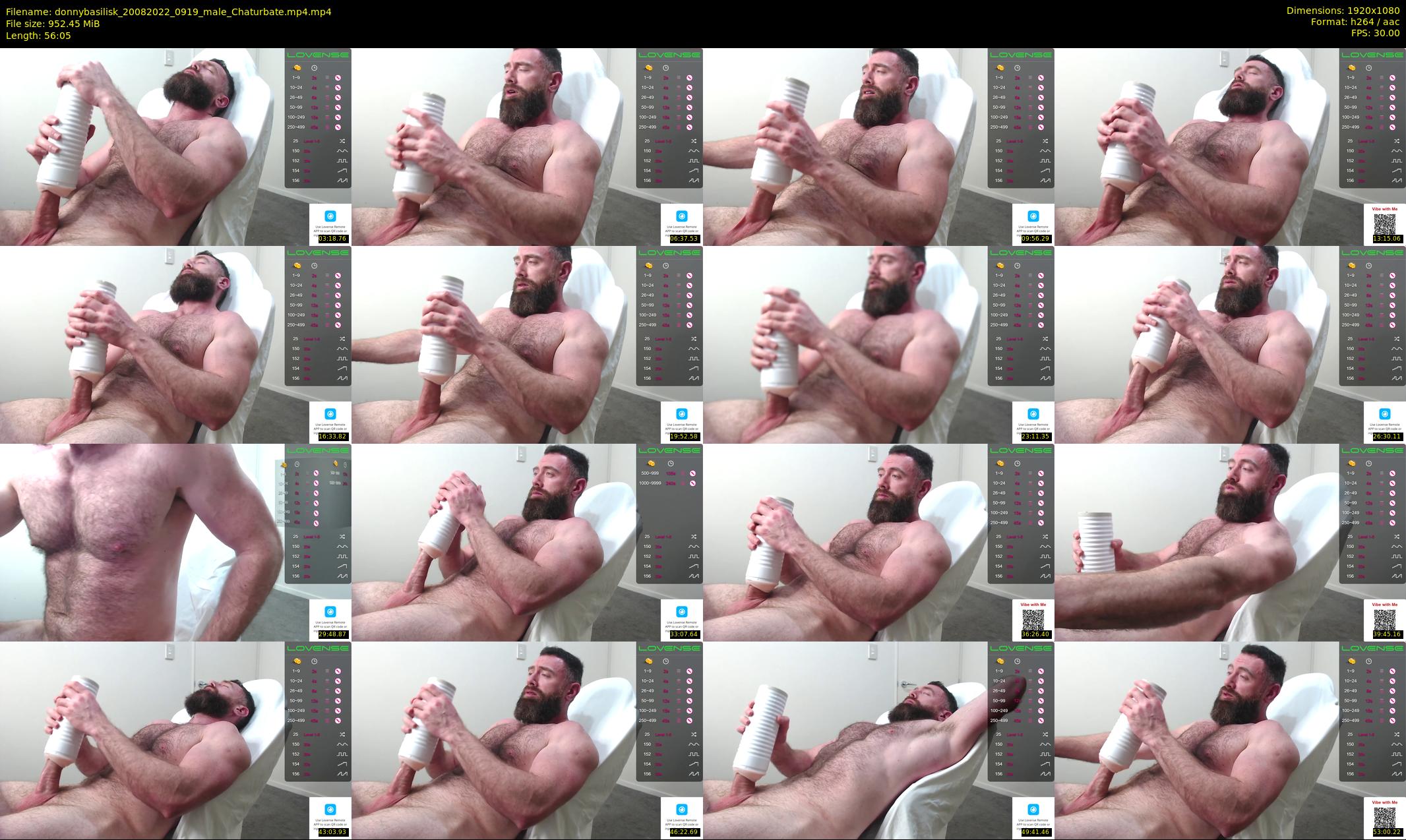 donnybasilisk — 57 minute Chaturbate male cam show recording, 1080p, Aug 20, 2022