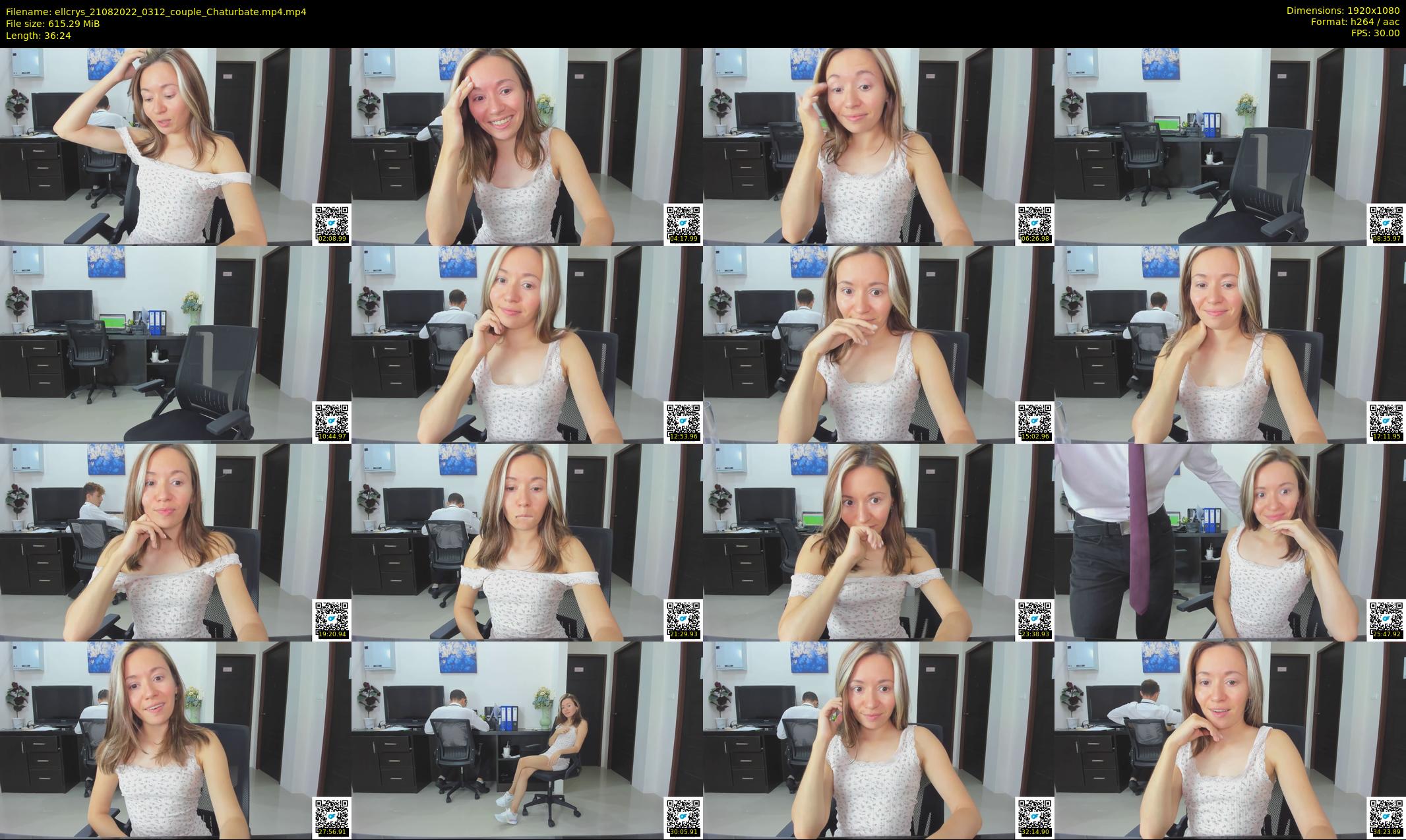 ellcrys — 37 minute Chaturbate couple cam show recording, 1080p, Aug 21, 2022