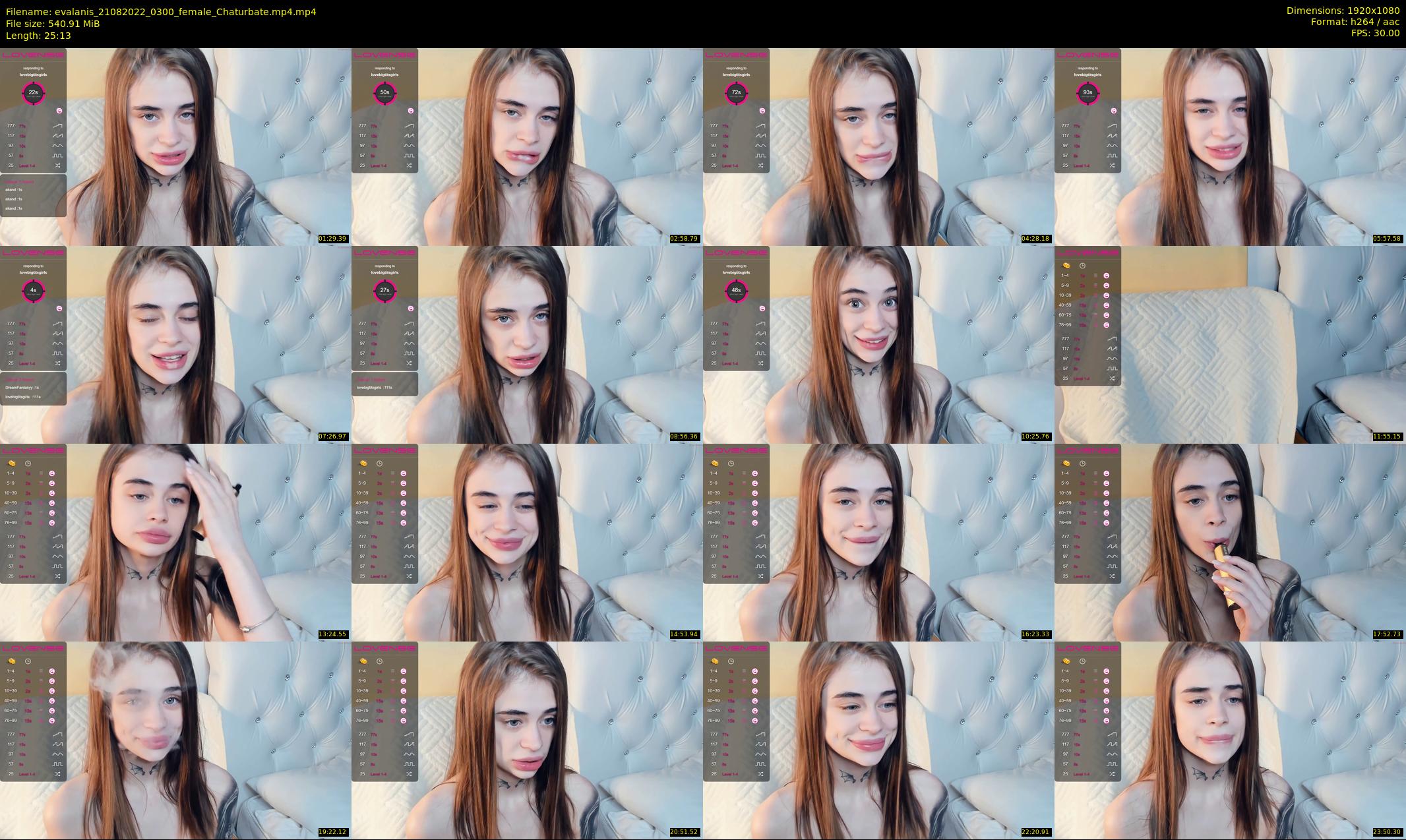 evalanis — 26 minute Chaturbate couple cam show recording, 1080p, Aug 21, 2022