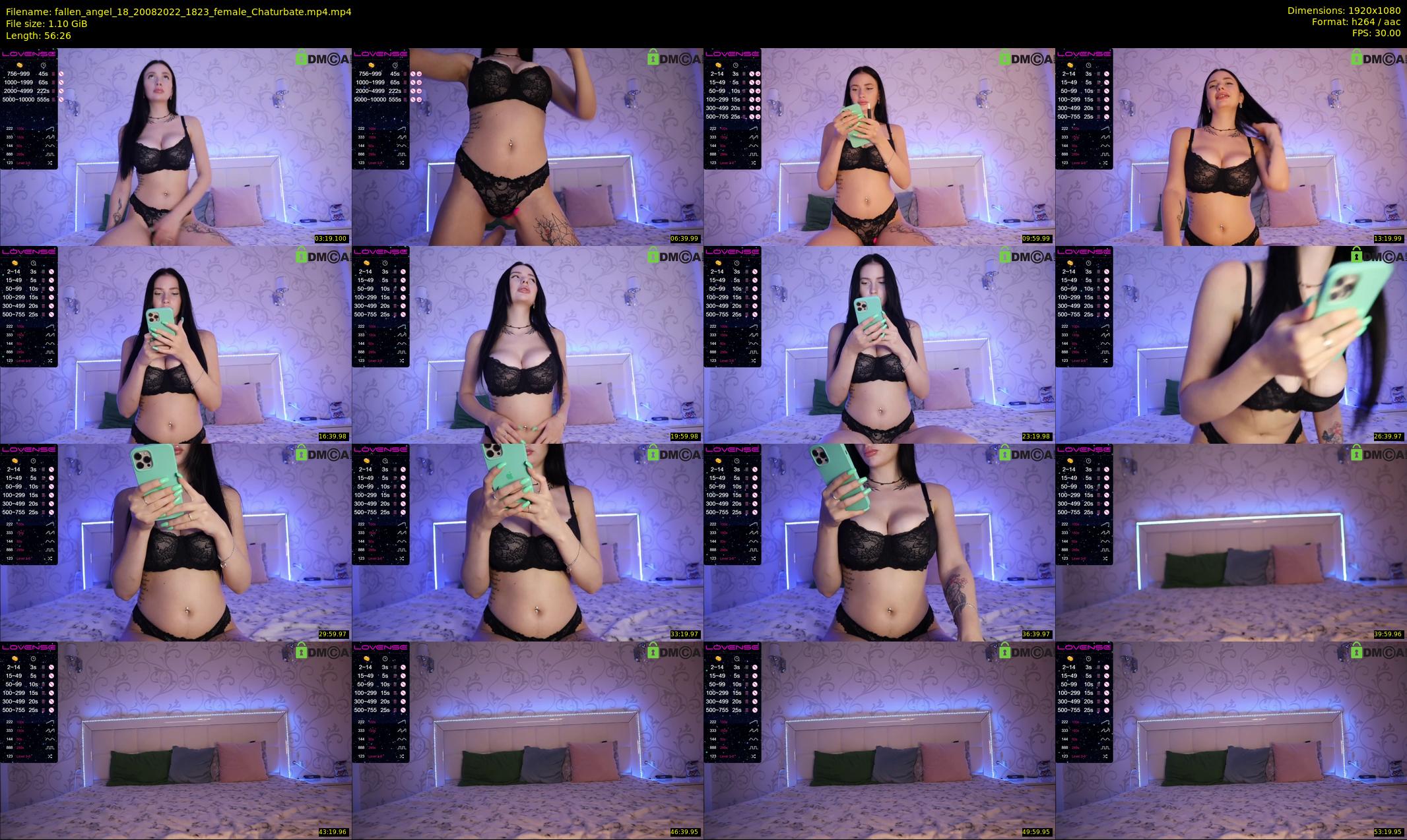 fallen_angel_18 — 57 minute Chaturbate female cam show recording, 1080p, Aug 20, 2022