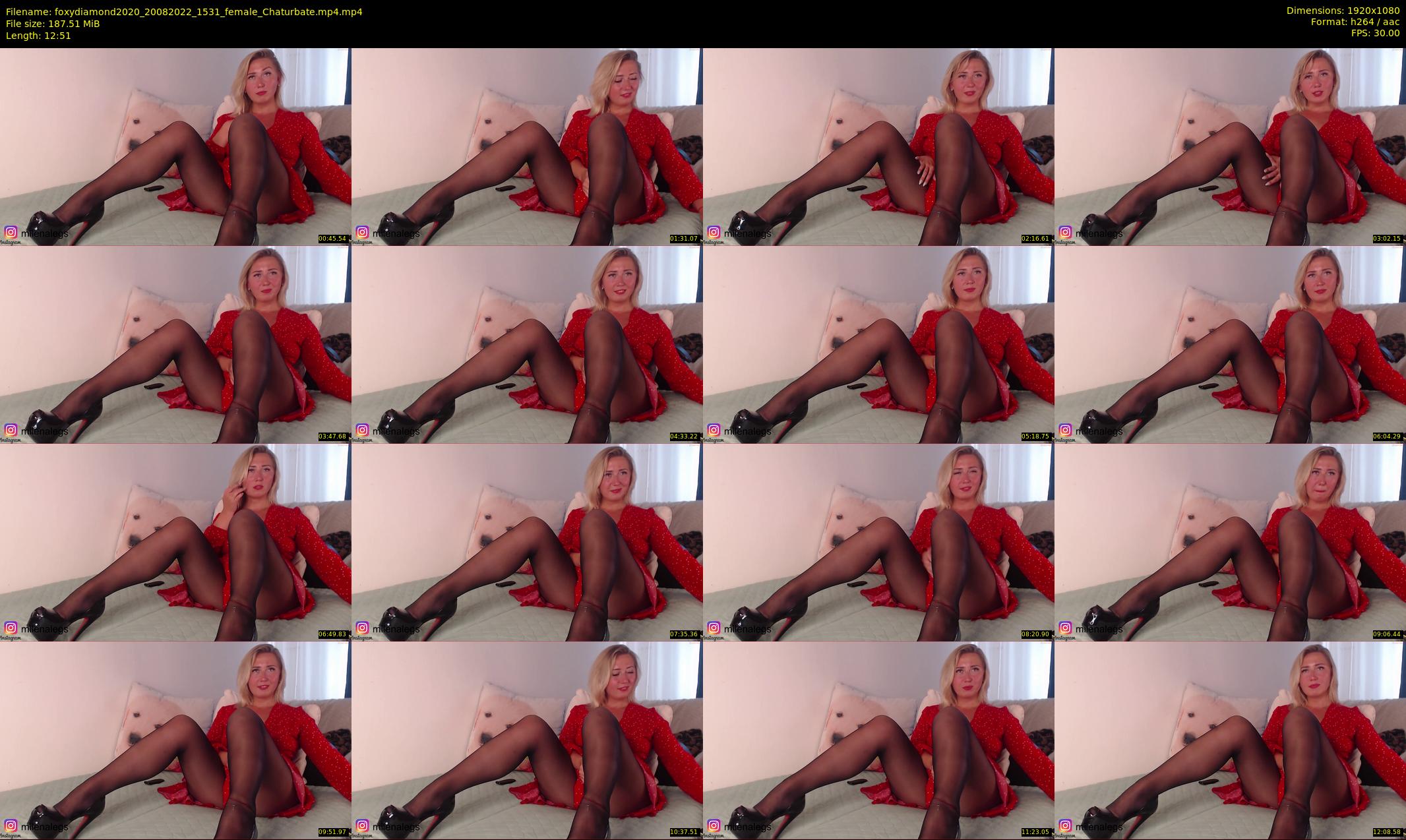 foxydiamond2020 — 13 minute Chaturbate female cam show recording, 1080p, Aug 20, 2022