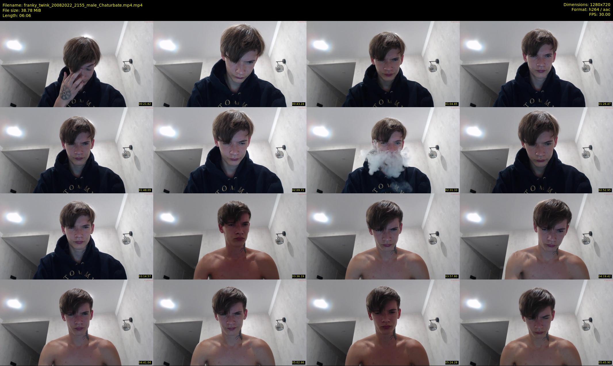 franky_twink — 7 minute Chaturbate male cam show recording, 720p, Aug 20, 2022