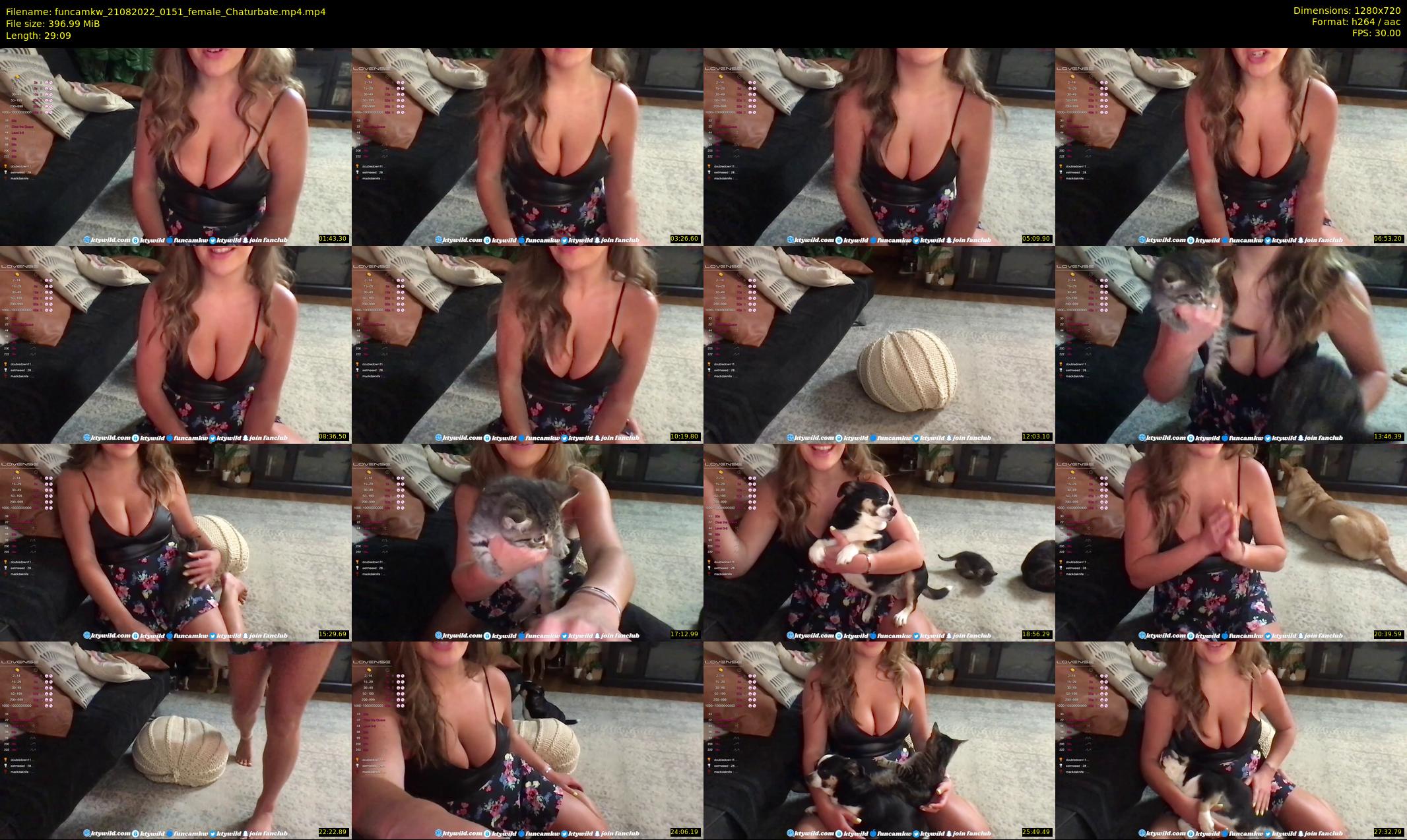 funcamkw — 30 minute Chaturbate female cam show recording, 720p, Aug 21, 2022